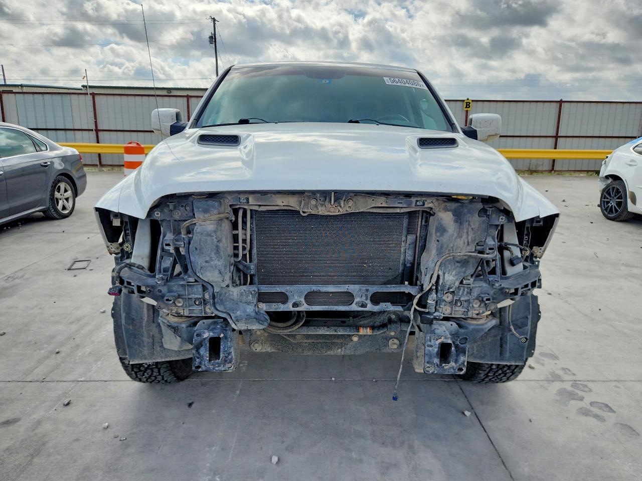 2014 Ram 1500 Sport White vin: 1C6RR6MT5ES333012
