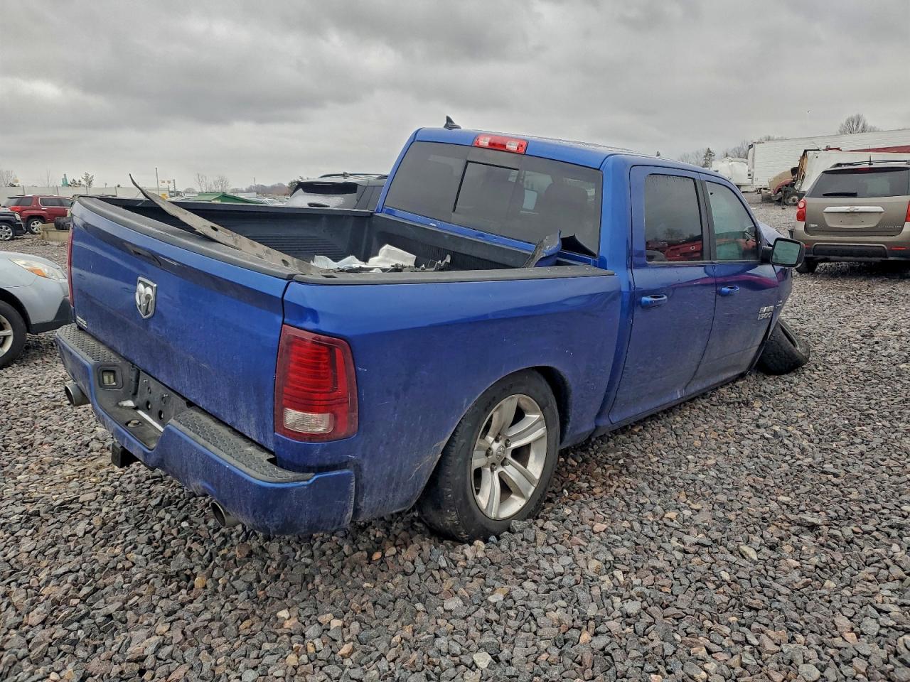 2015 Ram 1500 Sport Blue vin: 1C6RR6MT5FS649561