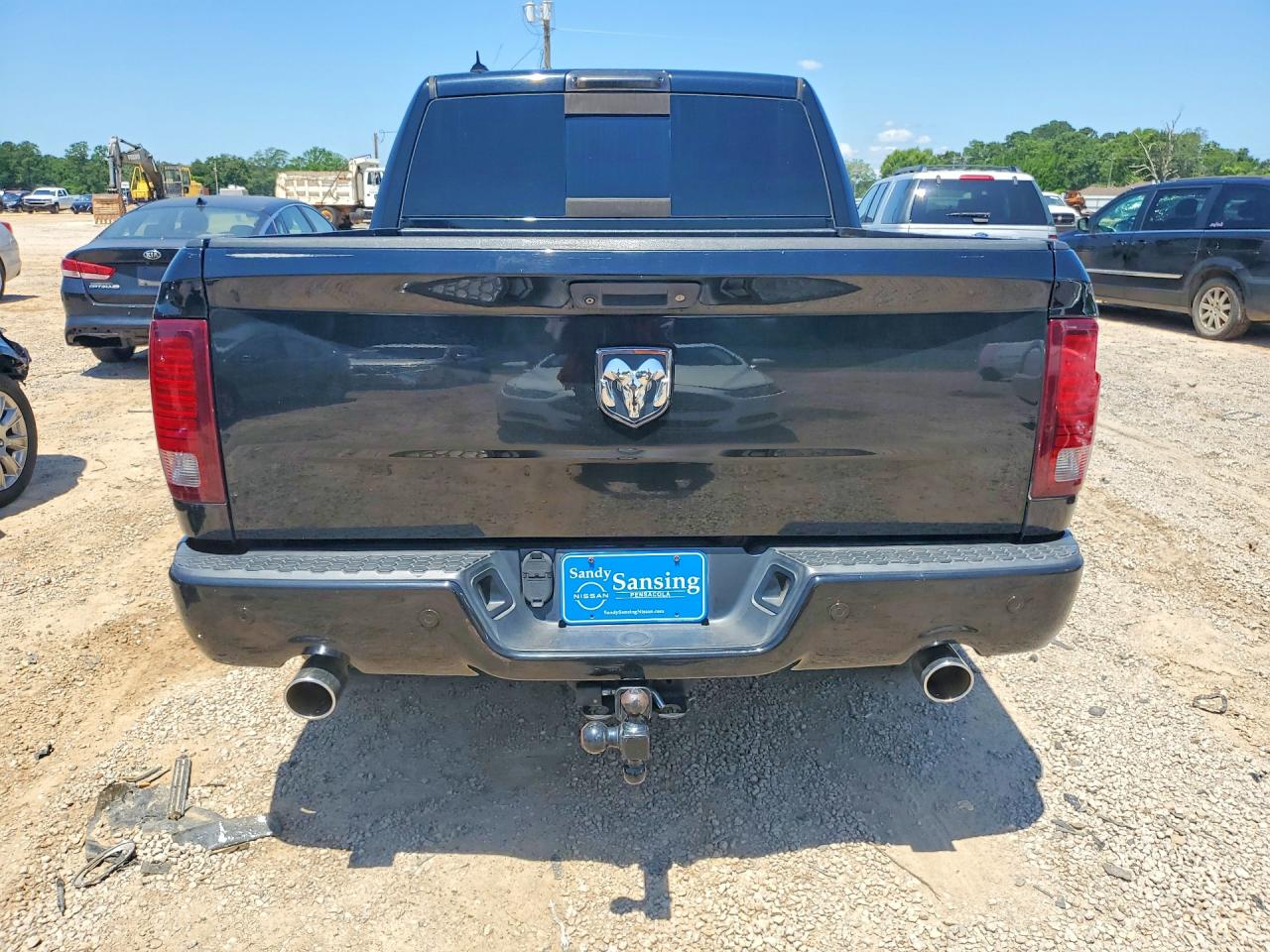 2015 Ram 1500 Sport Black vin: 1C6RR6MT9FS542870