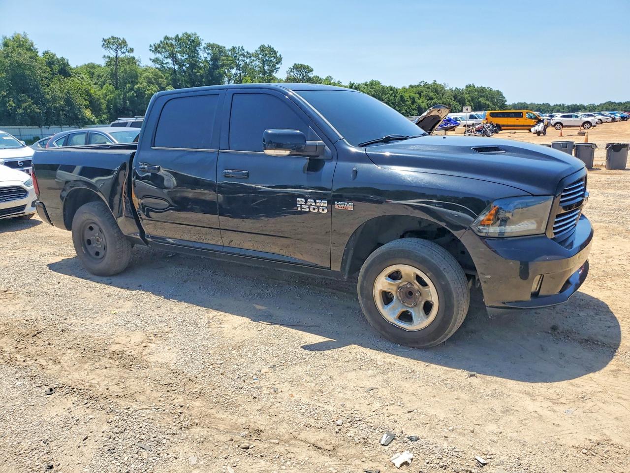 2015 Ram 1500 Sport Black vin: 1C6RR6MT9FS542870