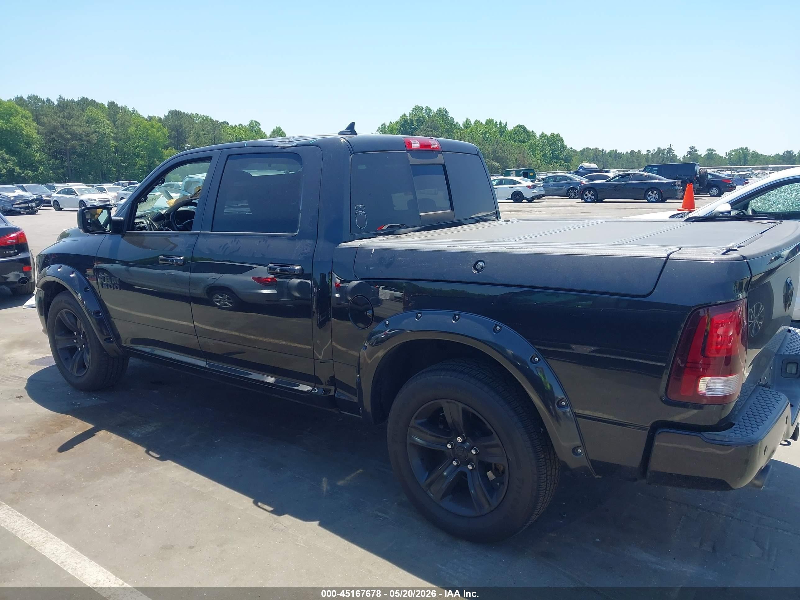 2015 Ram 1500 Sport Black vin: 1C6RR6MT9FS692588