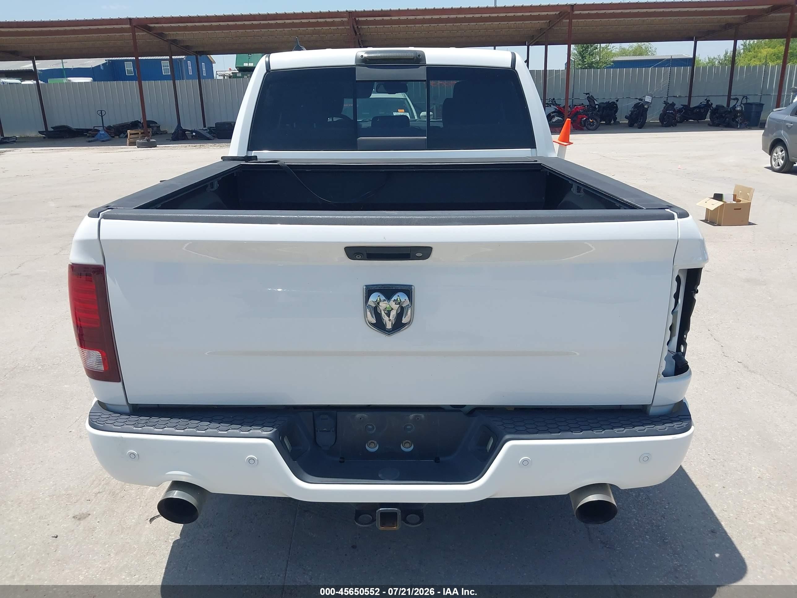 2014 Ram 1500 Sport Белый vin: 1C6RR6MTXES101487