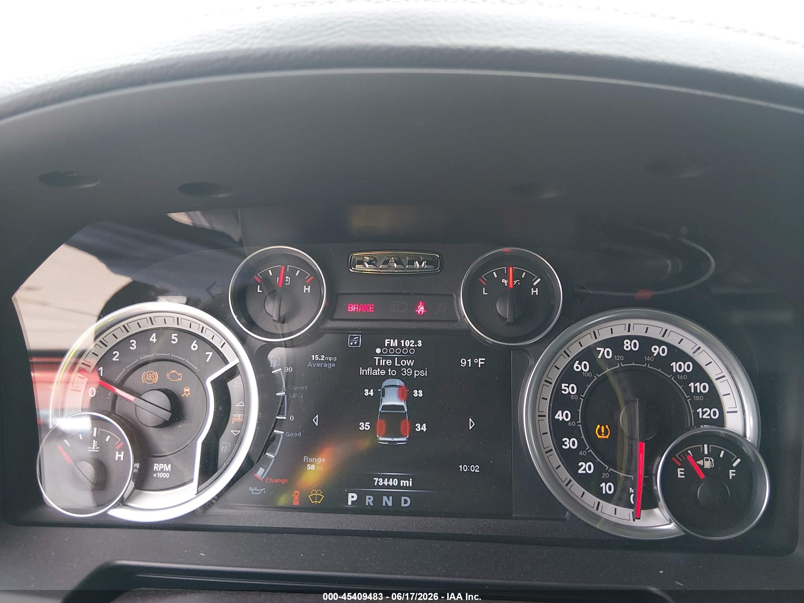 2014 Ram 1500 Sport Gray vin: 1C6RR6MTXES245234