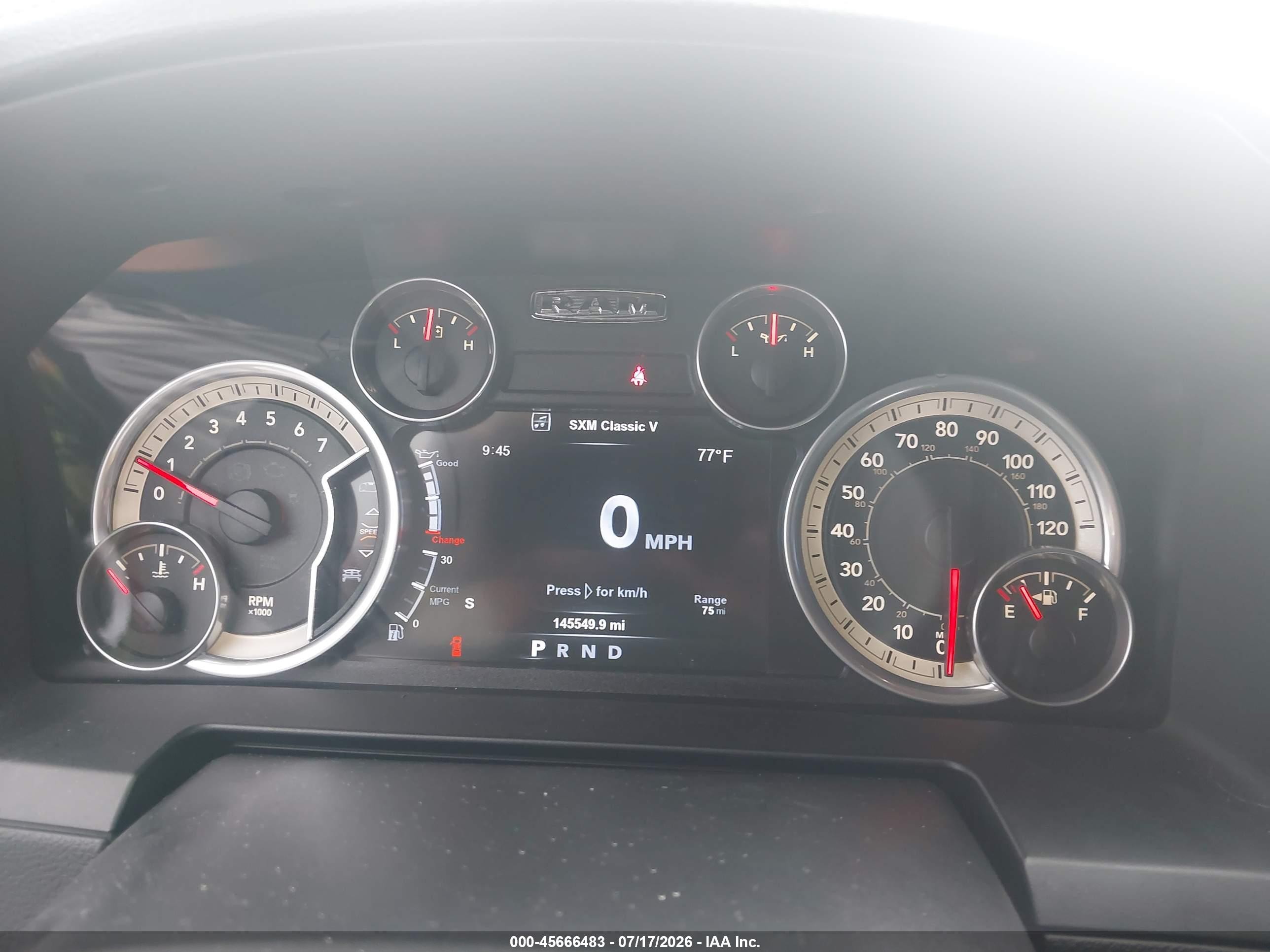 2015 Ram 1500 Sport Черный vin: 1C6RR6MTXFS629368