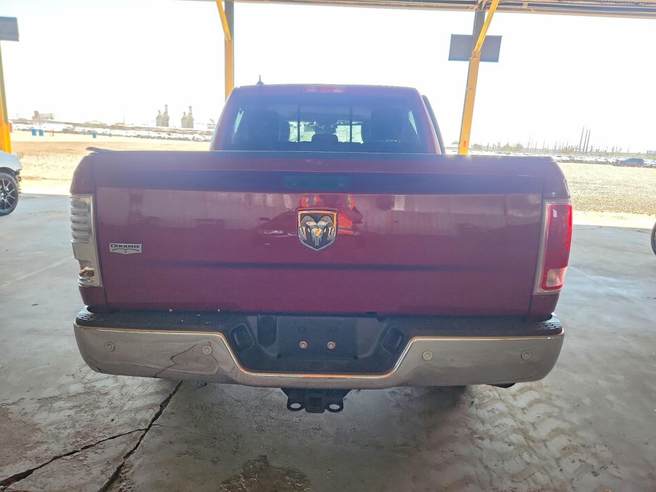 2015 Ram 1500 Laramie Burgundy vin: 1C6RR6NG7FS553397