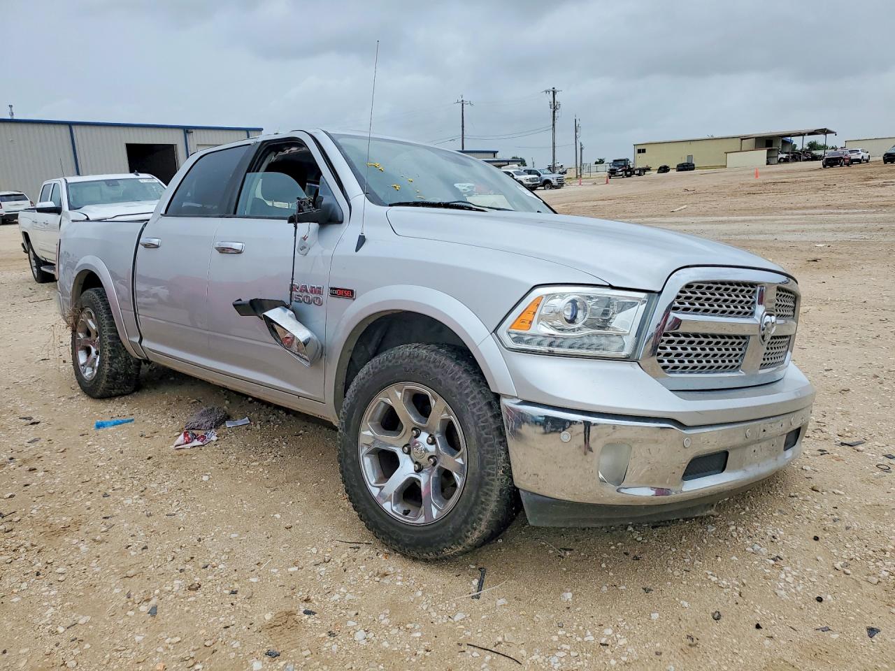 2014 Ram 1500 Laramie Silver vin: 1C6RR6NM4ES370396