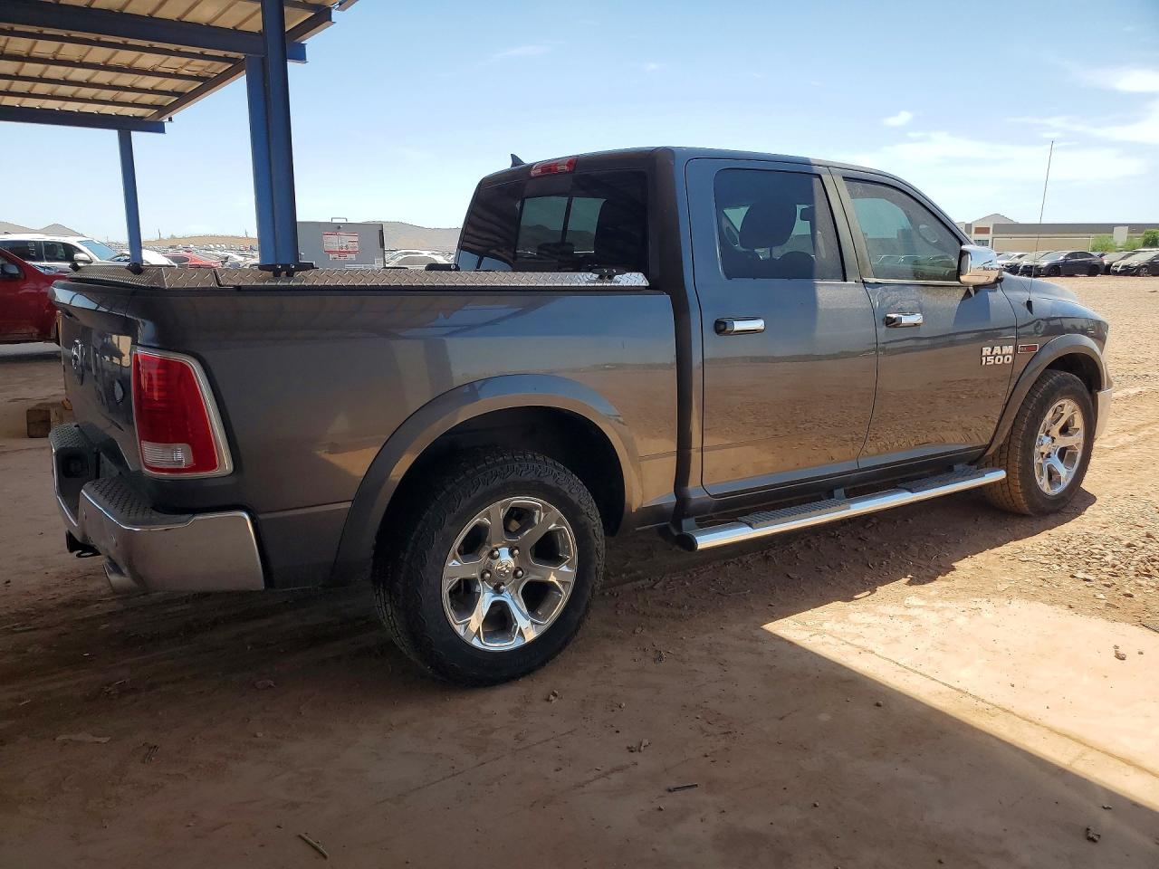 2014 Ram 1500 Laramie Gray vin: 1C6RR6NM4ES474810