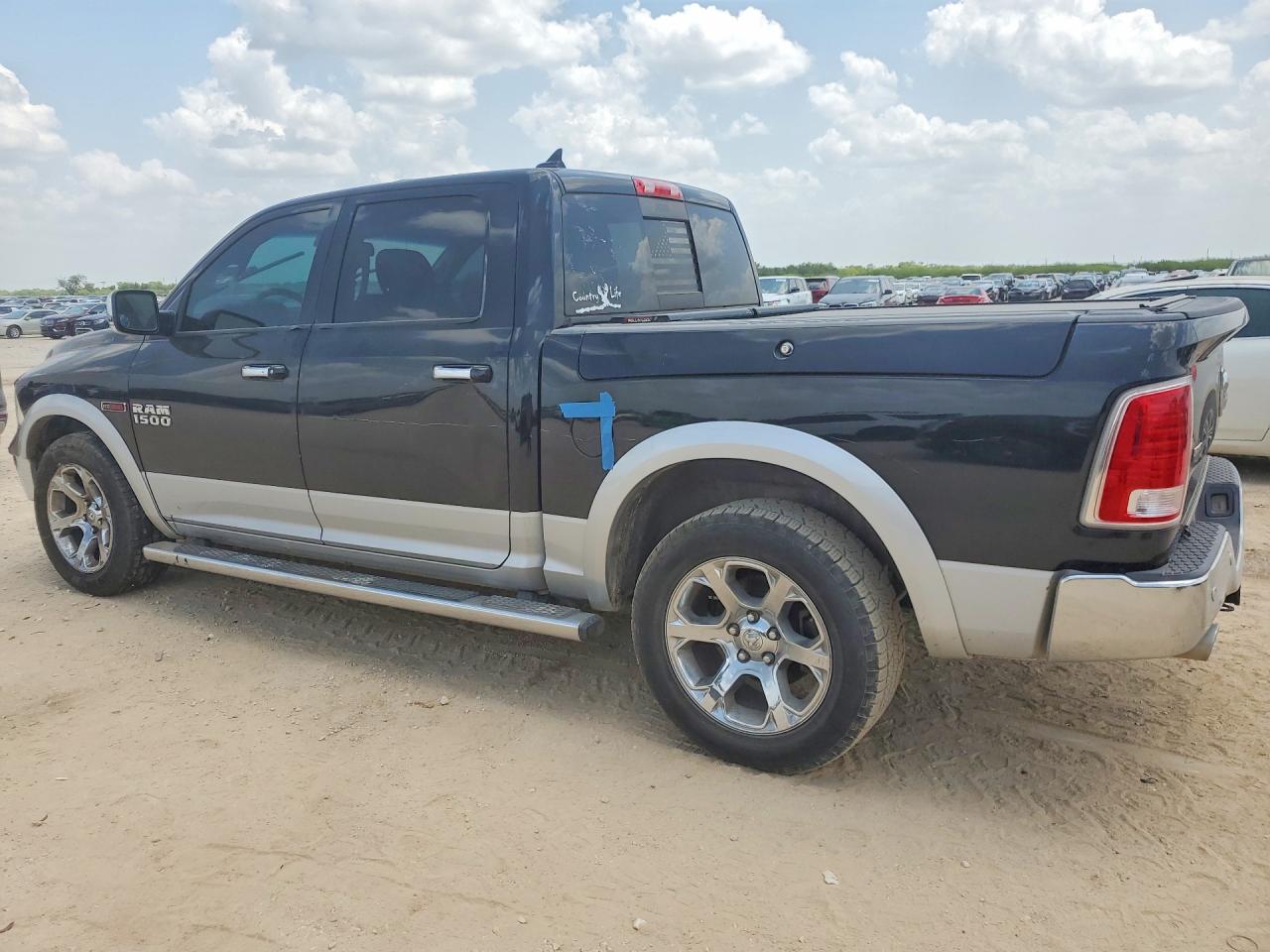 2015 Ram 1500 Laramie Black vin: 1C6RR6NMXFS590014