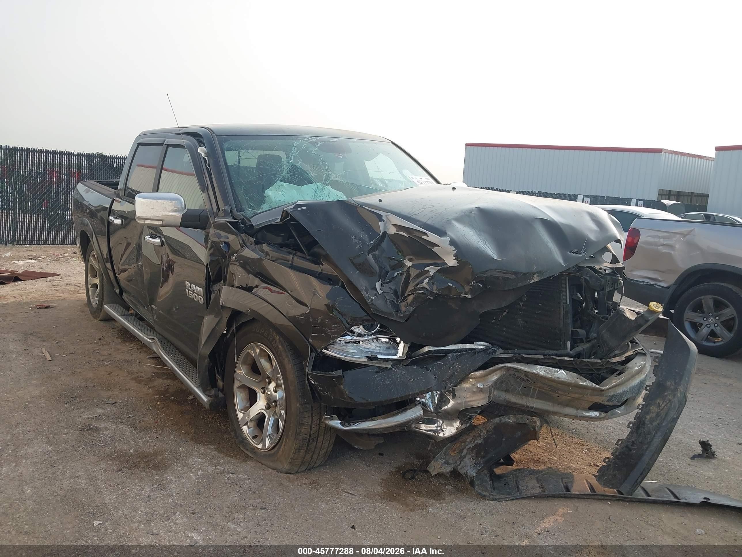 2014 Ram 1500 Laramie Brown vin: 1C6RR6NT0ES164970