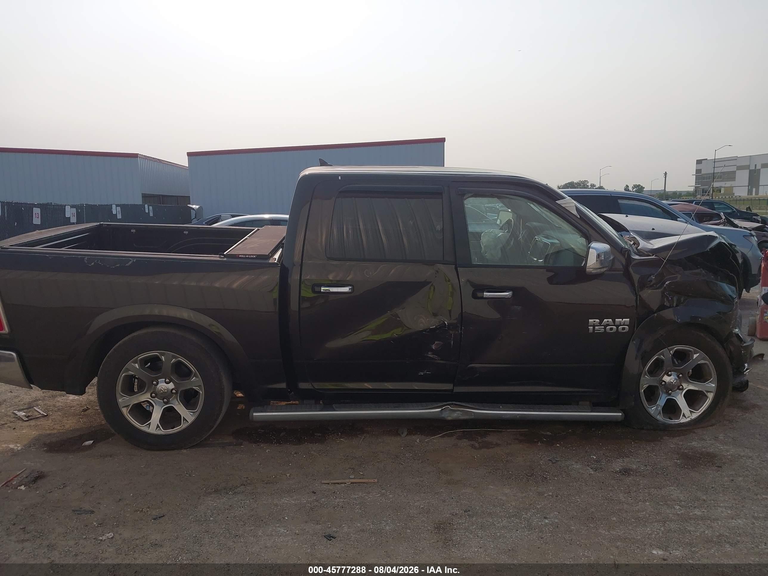 2014 Ram 1500 Laramie Коричневый vin: 1C6RR6NT0ES164970