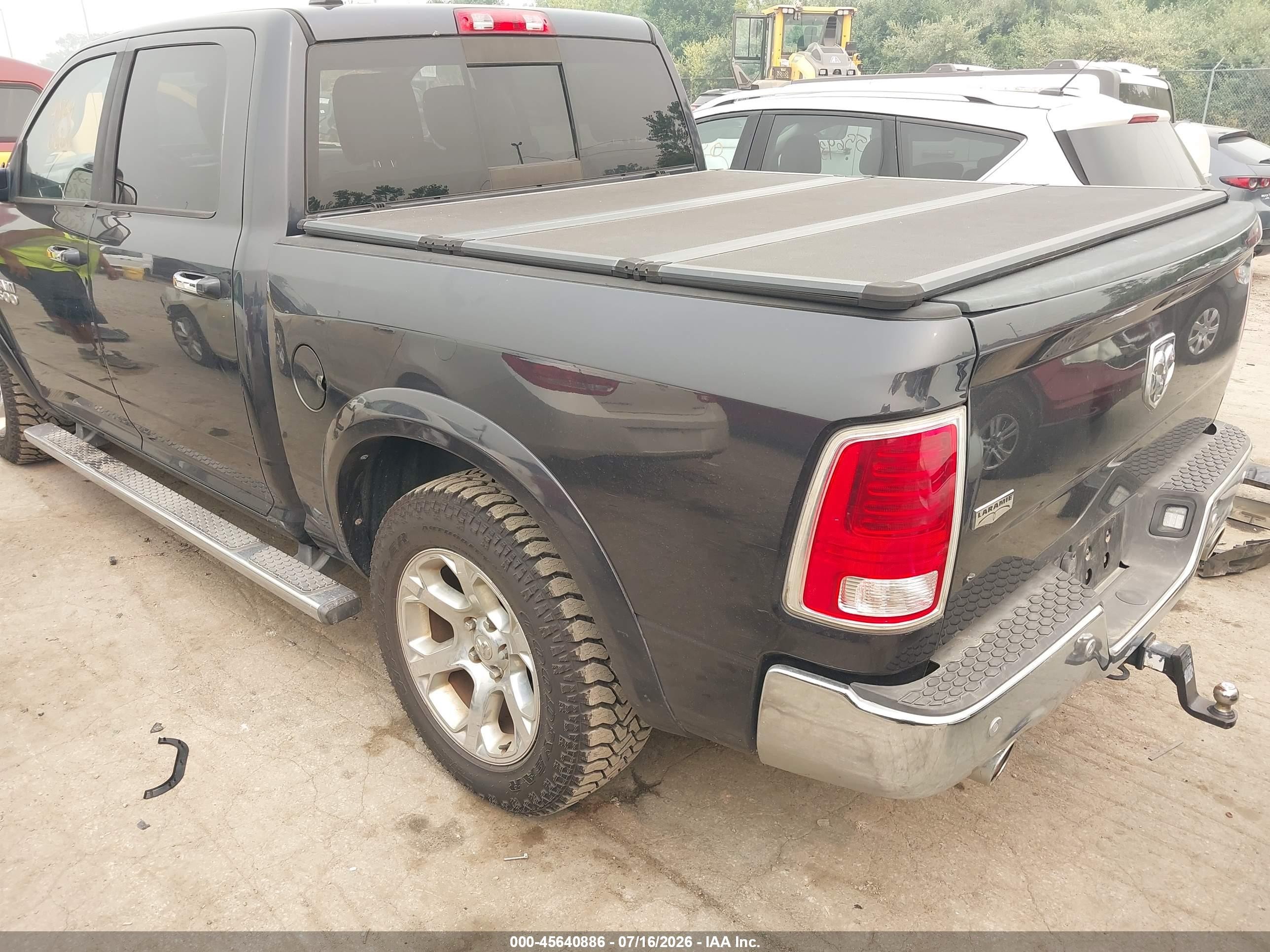 2014 Ram 1500 Laramie Blue vin: 1C6RR6NT2ES258736