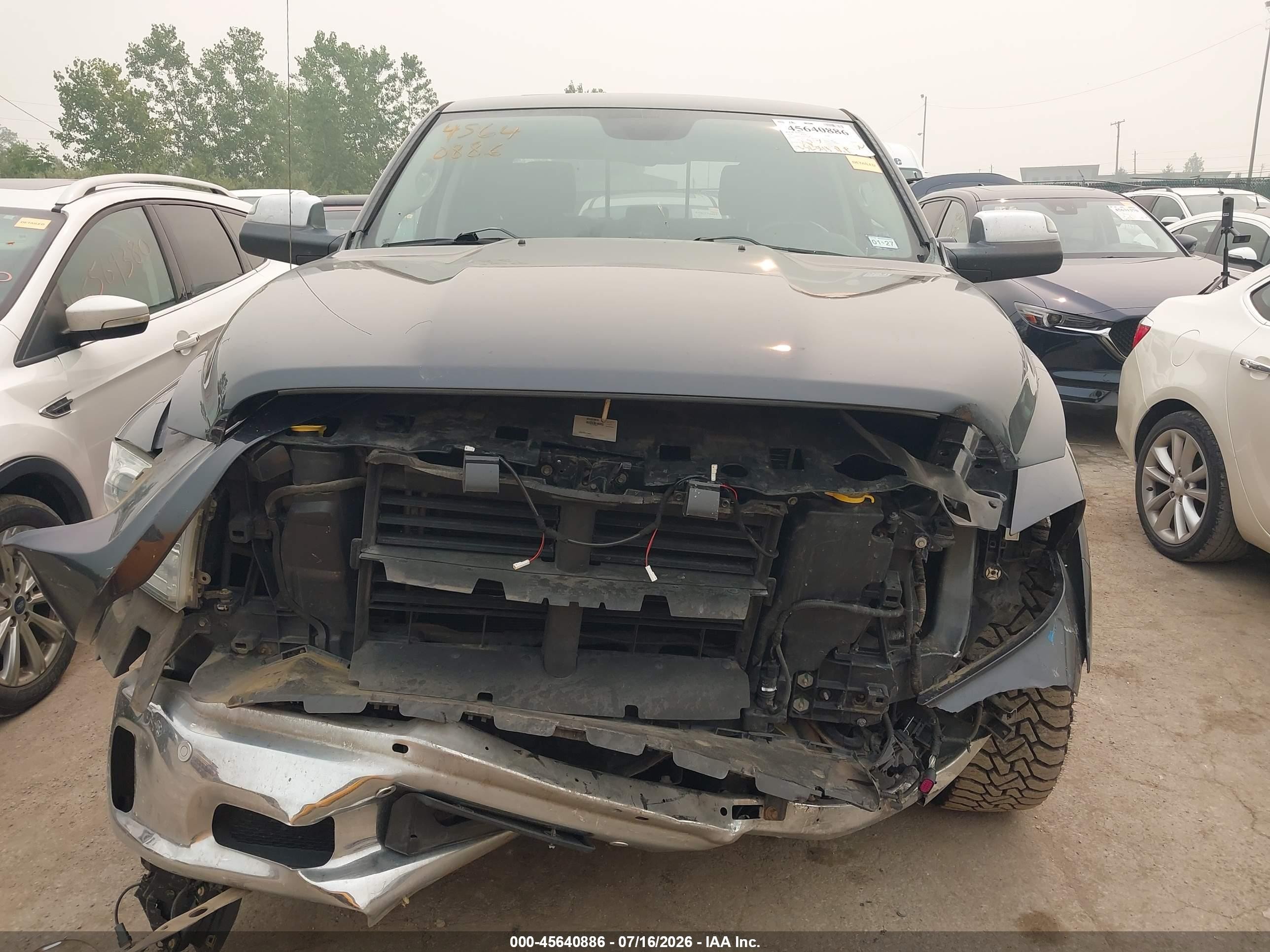 2014 Ram 1500 Laramie Blue vin: 1C6RR6NT2ES258736