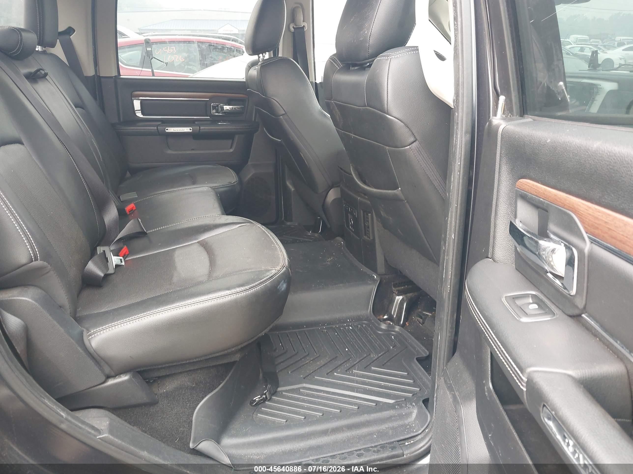 2014 Ram 1500 Laramie Blue vin: 1C6RR6NT2ES258736