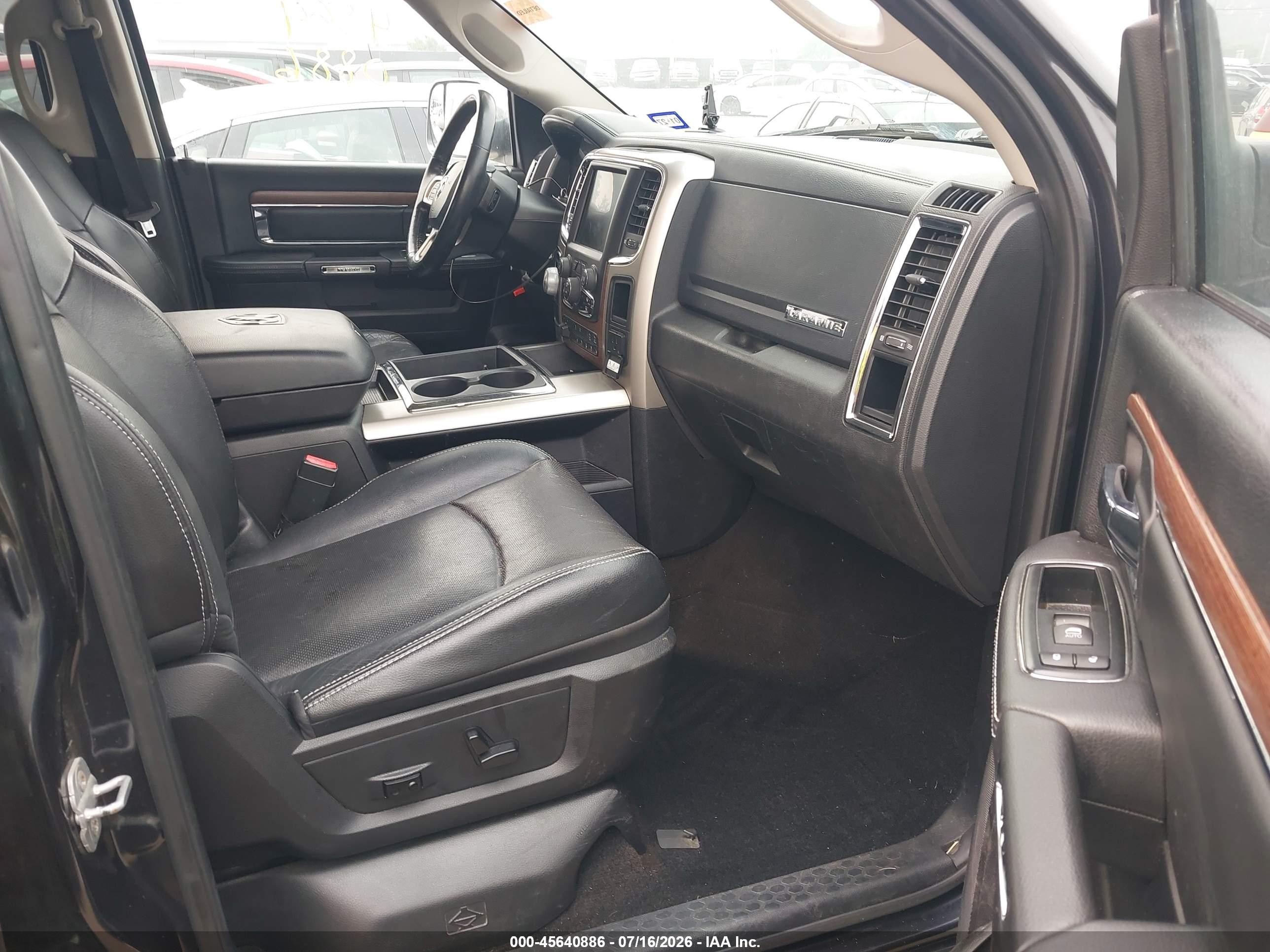 2014 Ram 1500 Laramie Blue vin: 1C6RR6NT2ES258736