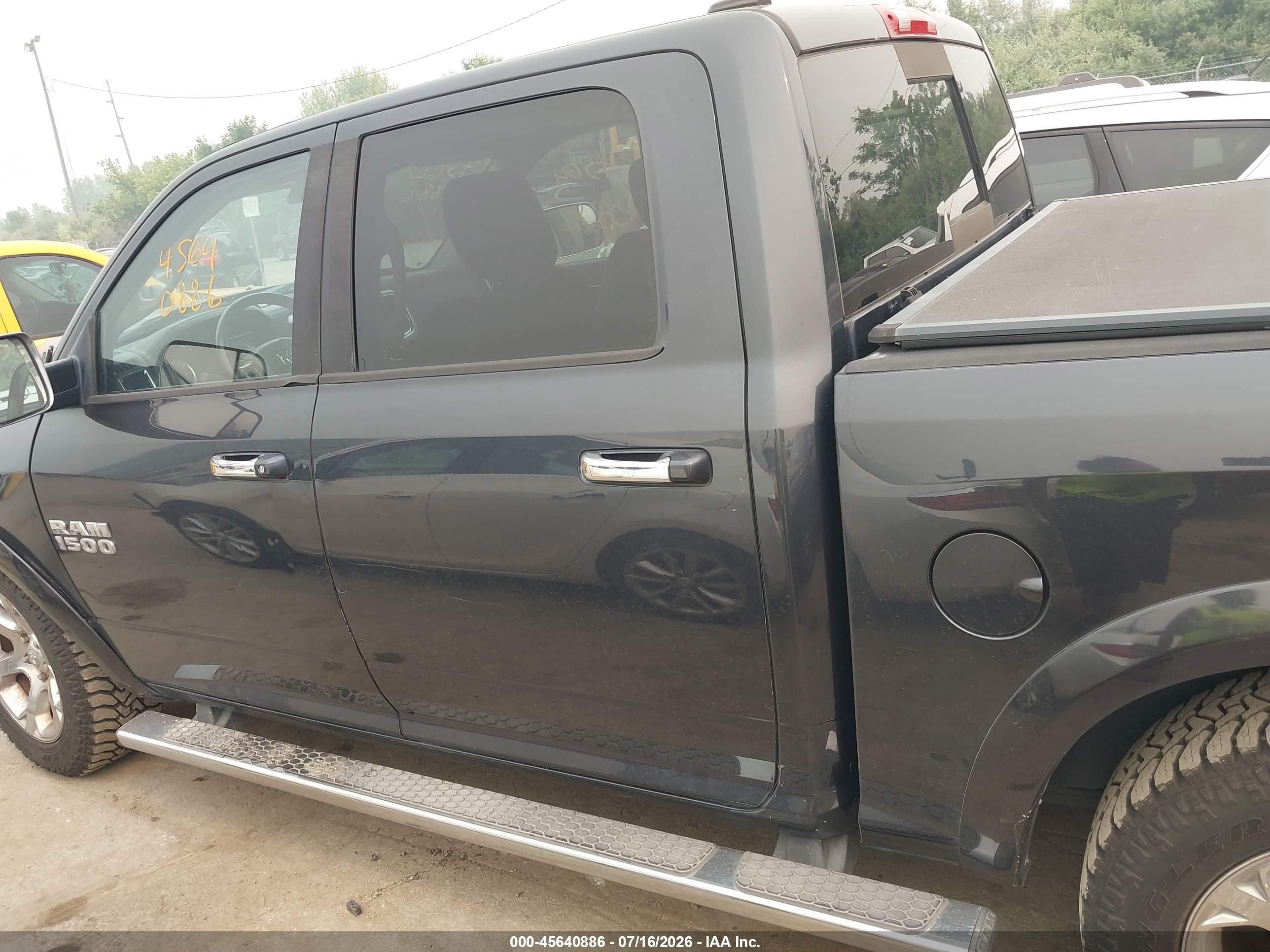 2014 Ram 1500 Laramie Blue vin: 1C6RR6NT2ES258736