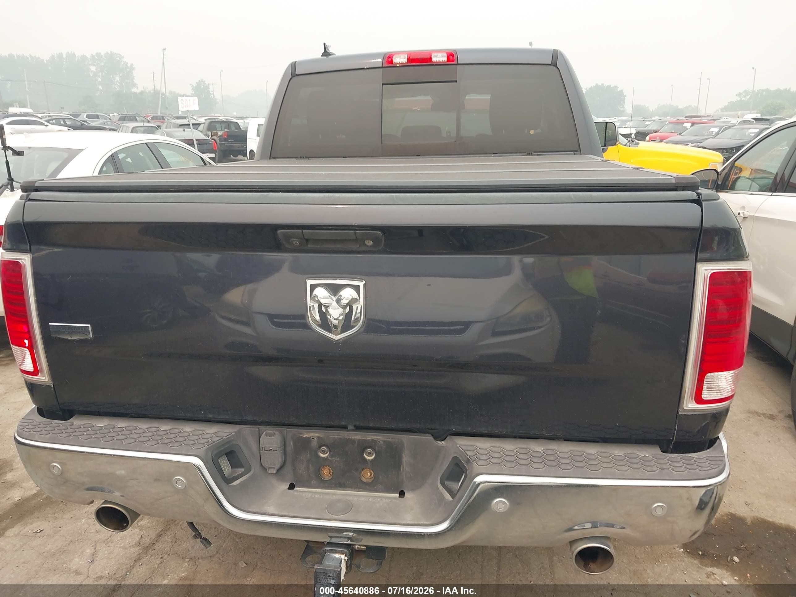 2014 Ram 1500 Laramie Blue vin: 1C6RR6NT2ES258736