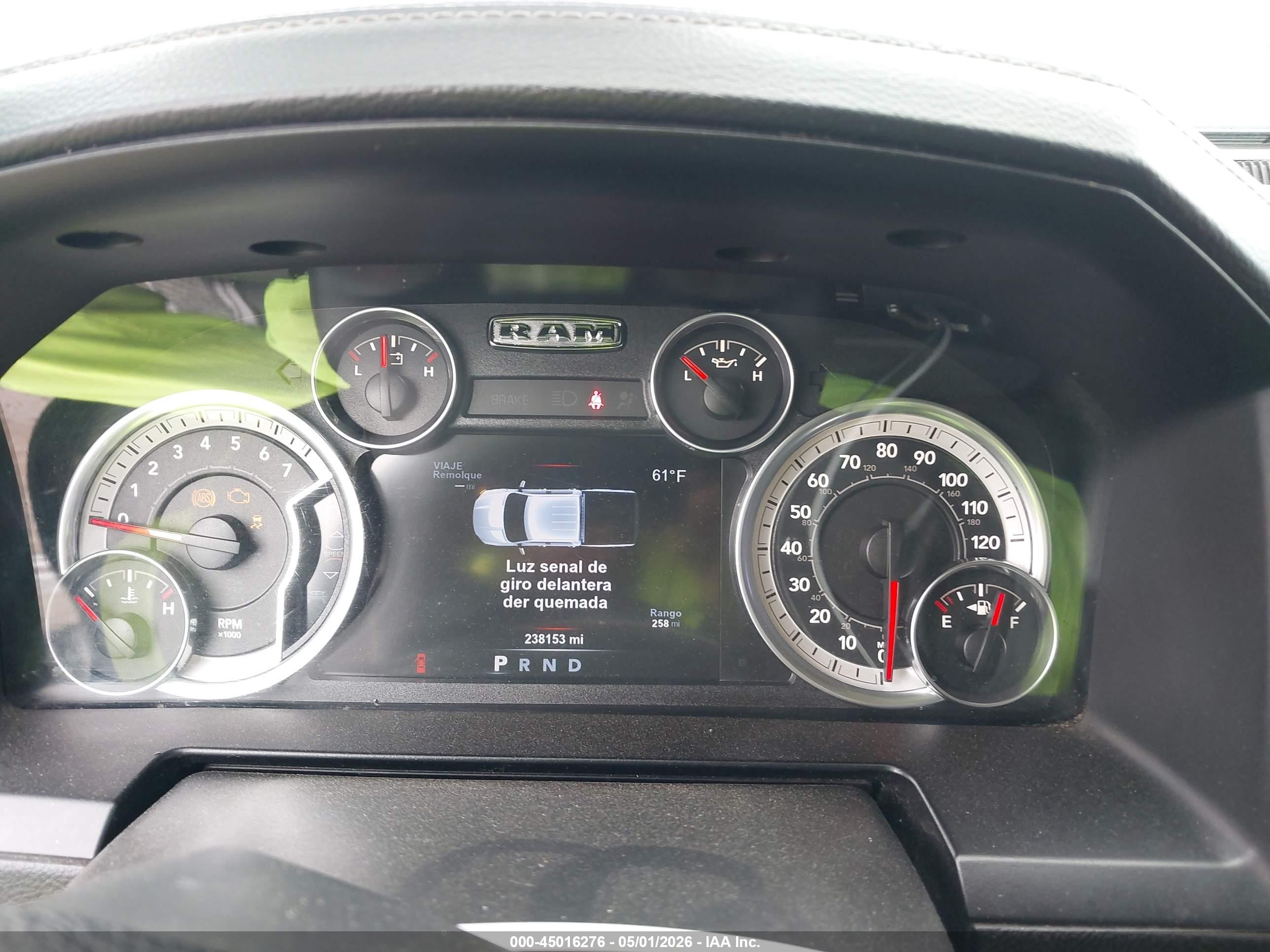 2015 Ram 1500 Laramie Gray vin: 1C6RR6NT3FS512682