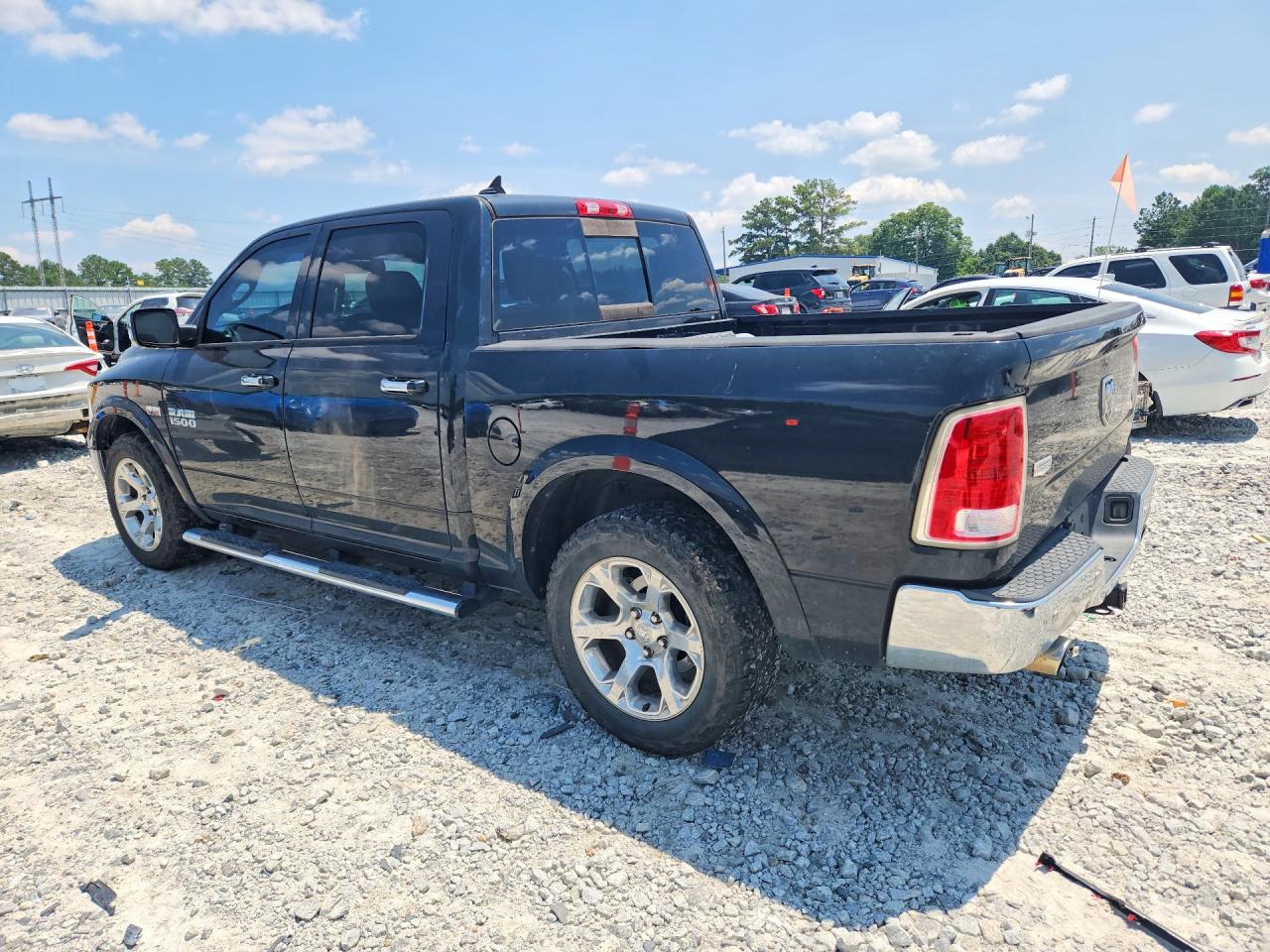 2015 Ram 1500 Laramie Black vin: 1C6RR6NT8FS634647