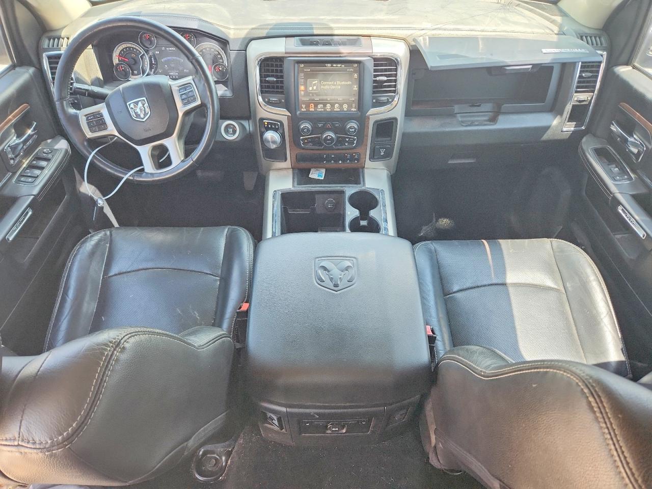 2015 Ram 1500 Laramie Black vin: 1C6RR6NT8FS634647