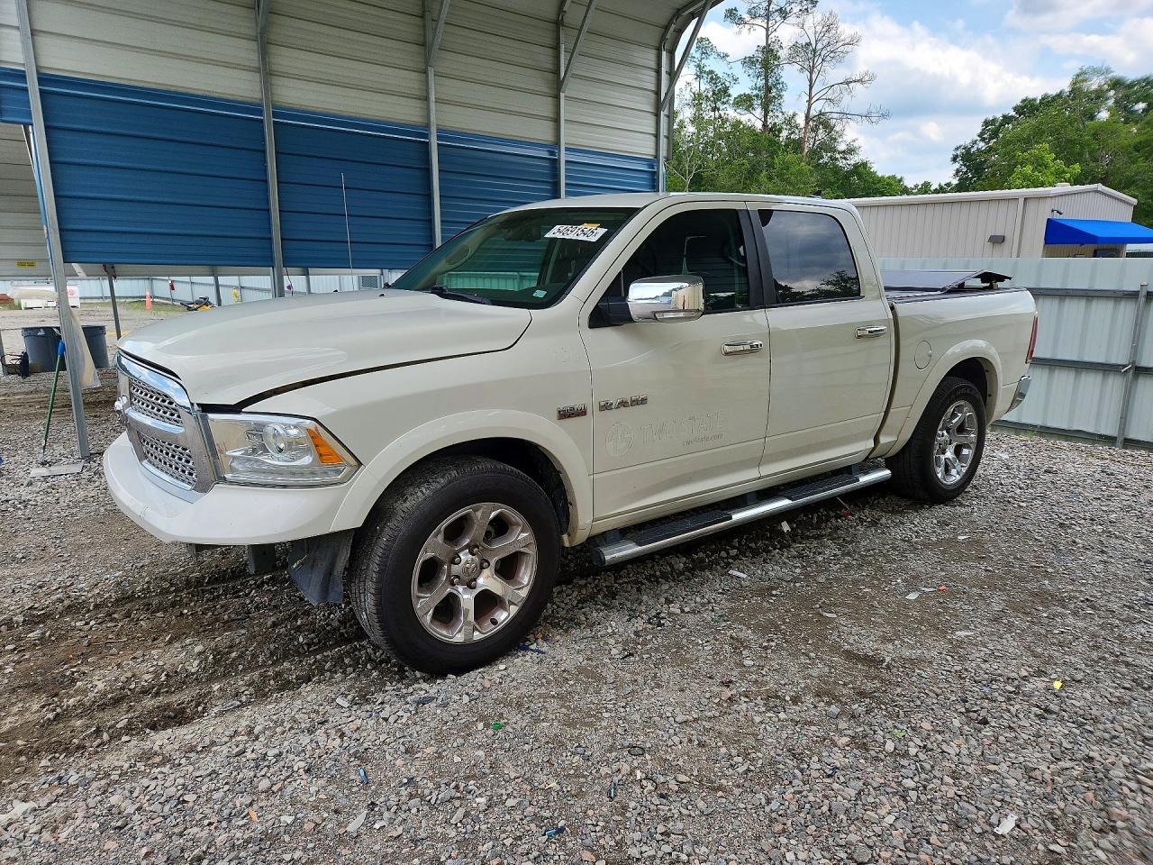 2016 Ram 1500 Laramie White vin: 1C6RR6NTXGS269633