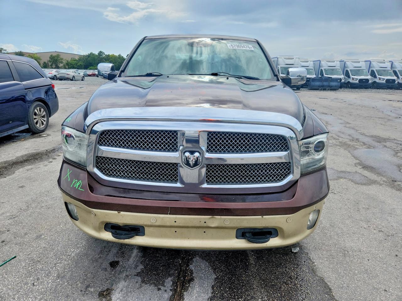 2015 Ram 1500 Longhorn Brown vin: 1C6RR6PM0FS522074