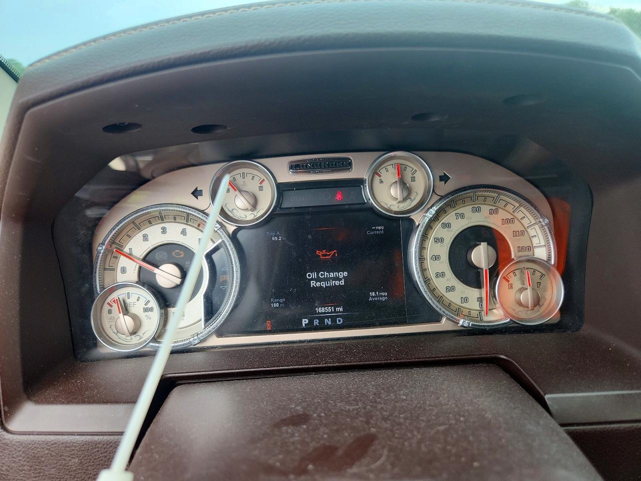 2015 Ram 1500 Longhorn Brown vin: 1C6RR6PM0FS522074