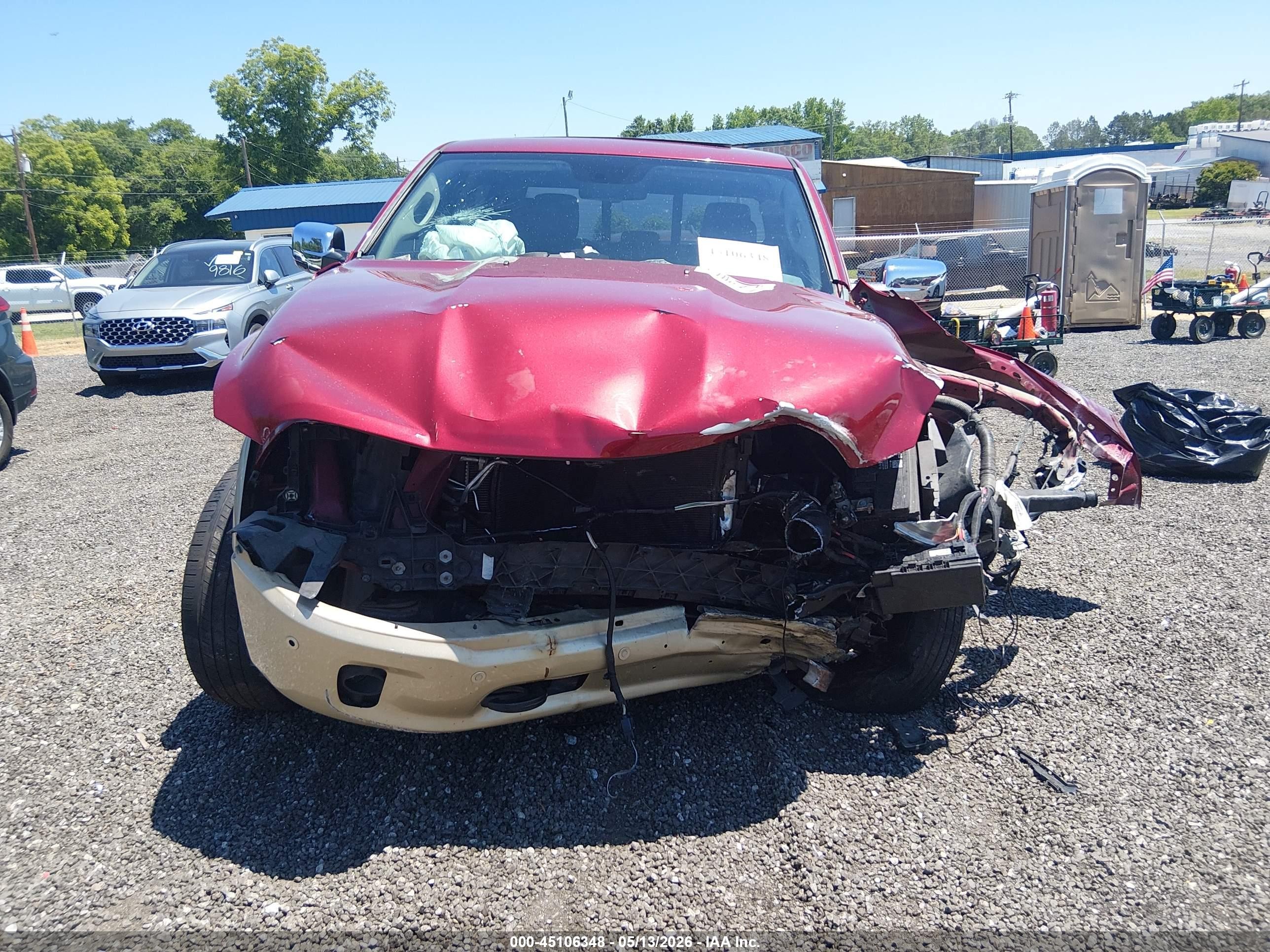 2015 Ram 1500 Laramie Longhorn Red vin: 1C6RR6PM1FS623348