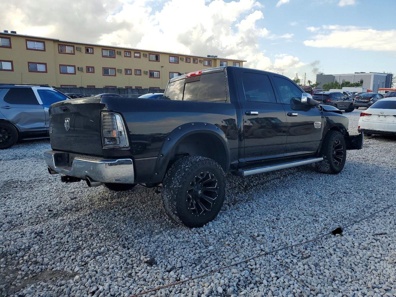 2014 Ram 1500 Longhorn Black vin: 1C6RR6PM7ES413934