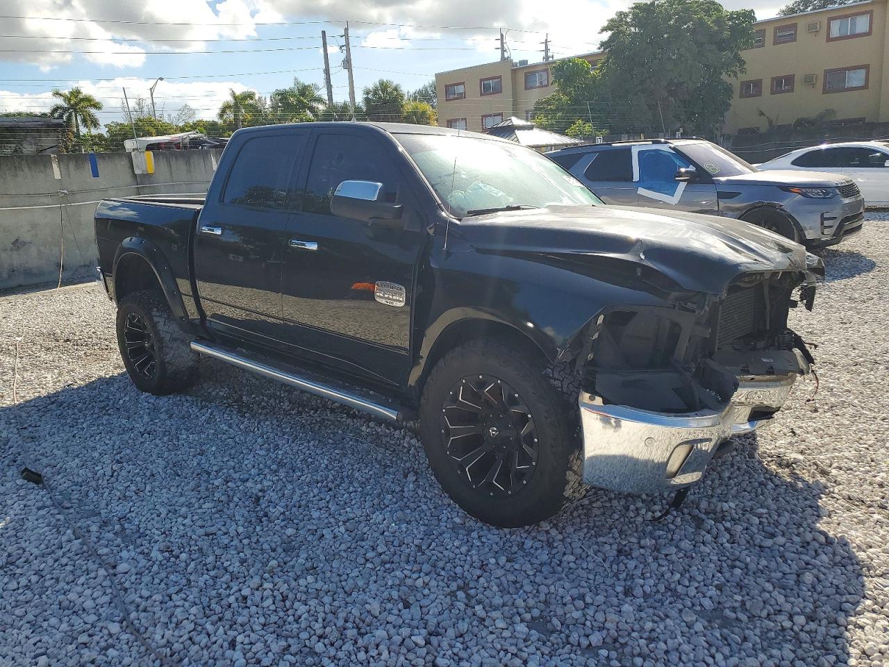 2014 Ram 1500 Longhorn Black vin: 1C6RR6PM7ES413934