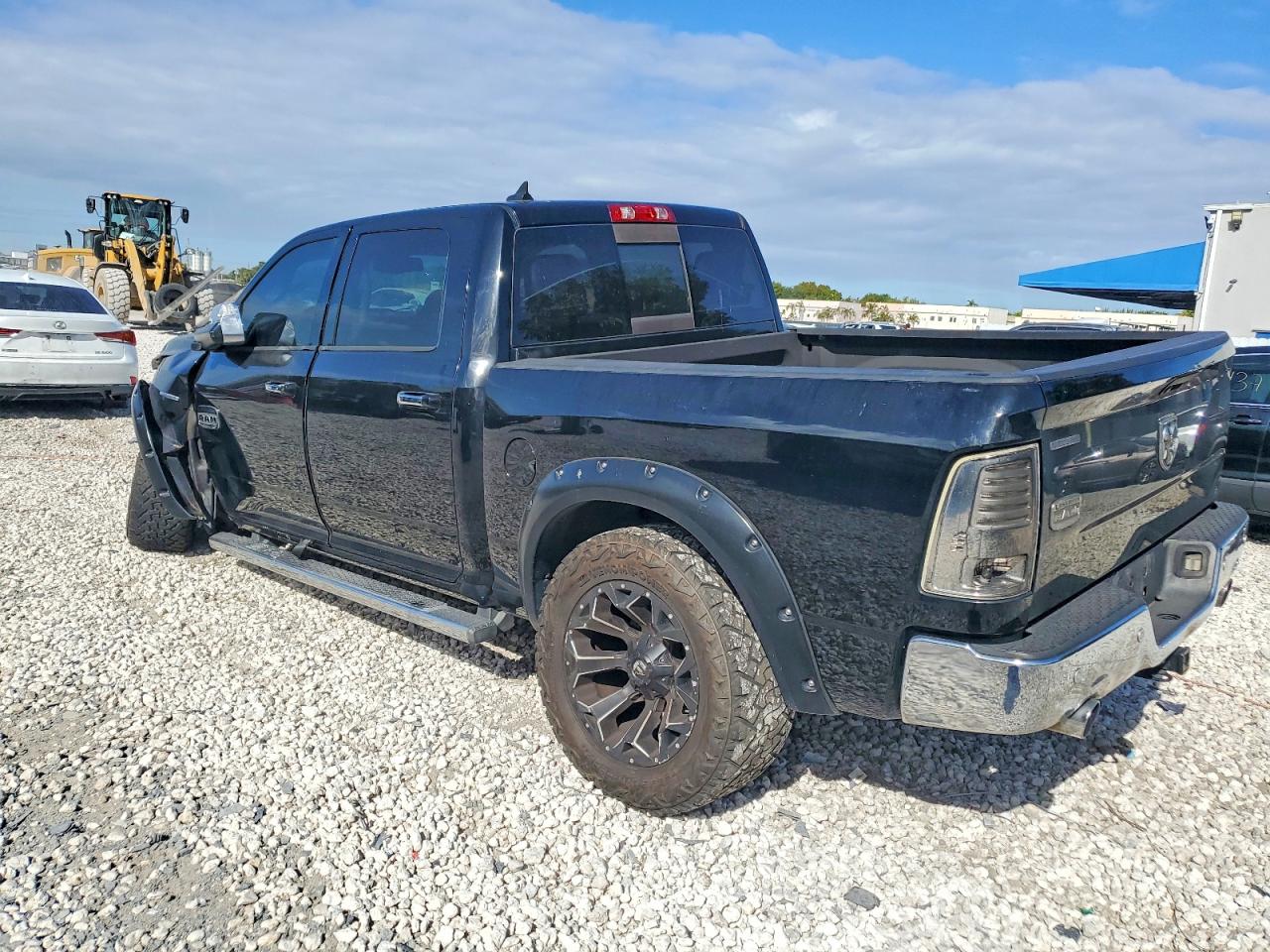 2014 Ram 1500 Longhorn Black vin: 1C6RR6PM7ES413934