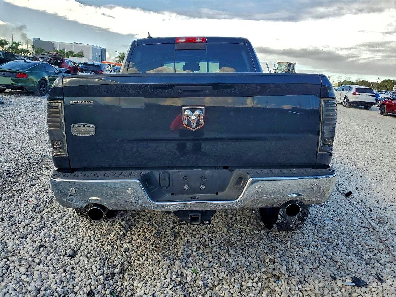 2014 Ram 1500 Longhorn Black vin: 1C6RR6PM7ES413934