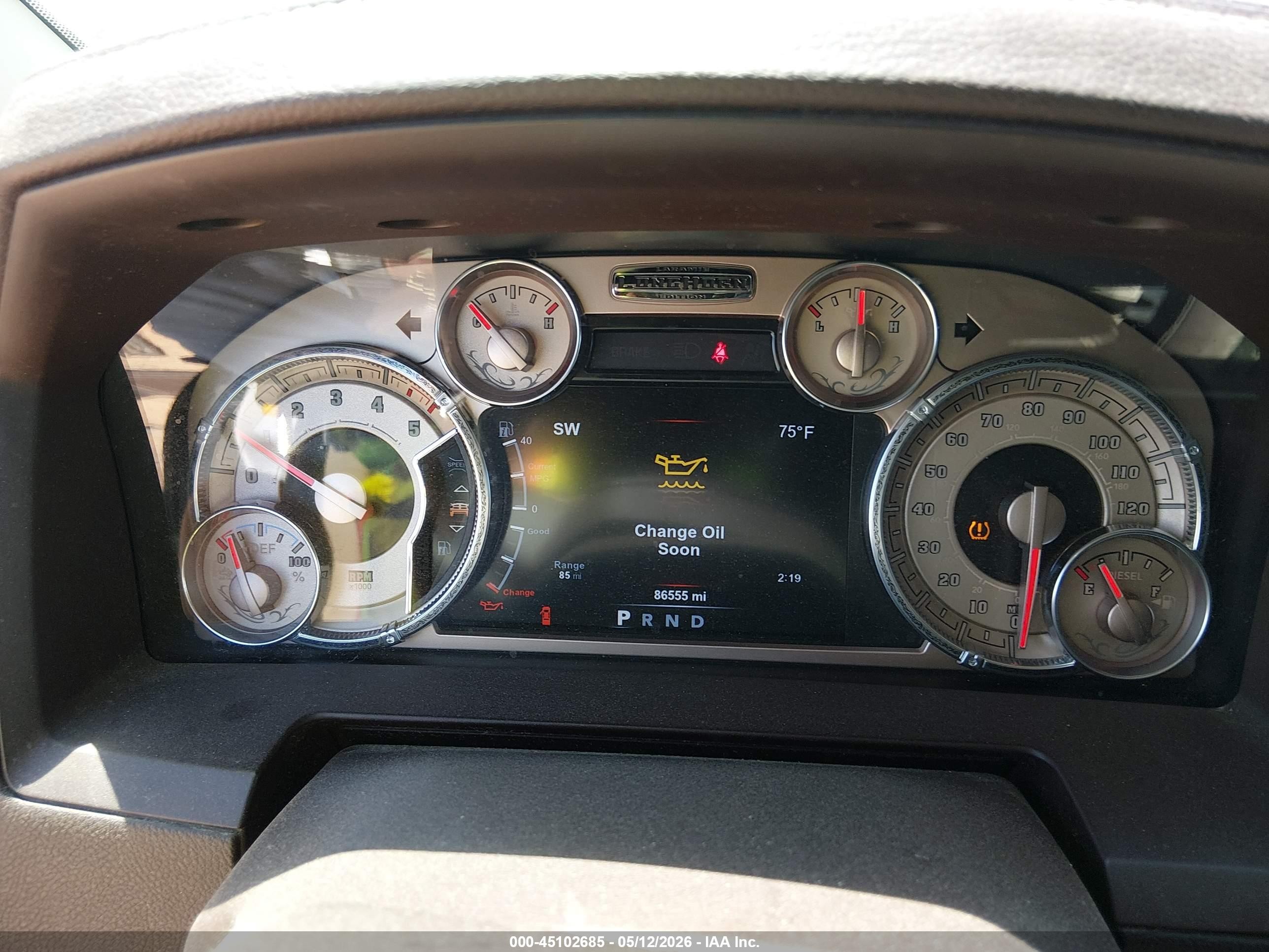 2015 Ram 1500 Laramie Longhorn White vin: 1C6RR6PM7FS523514