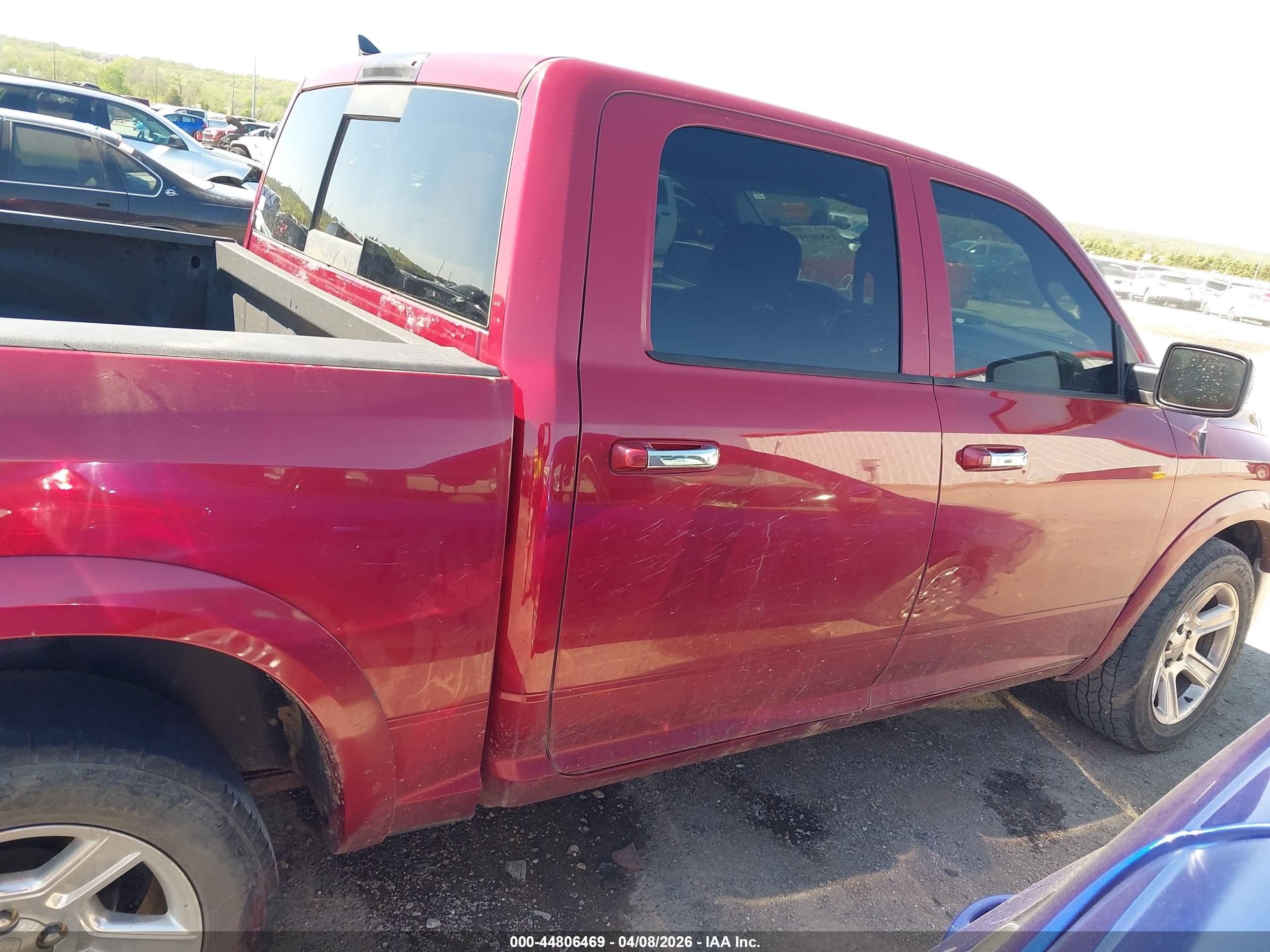 2014 Ram 1500 Longhorn Maroon vin: 1C6RR6PM8ES311316