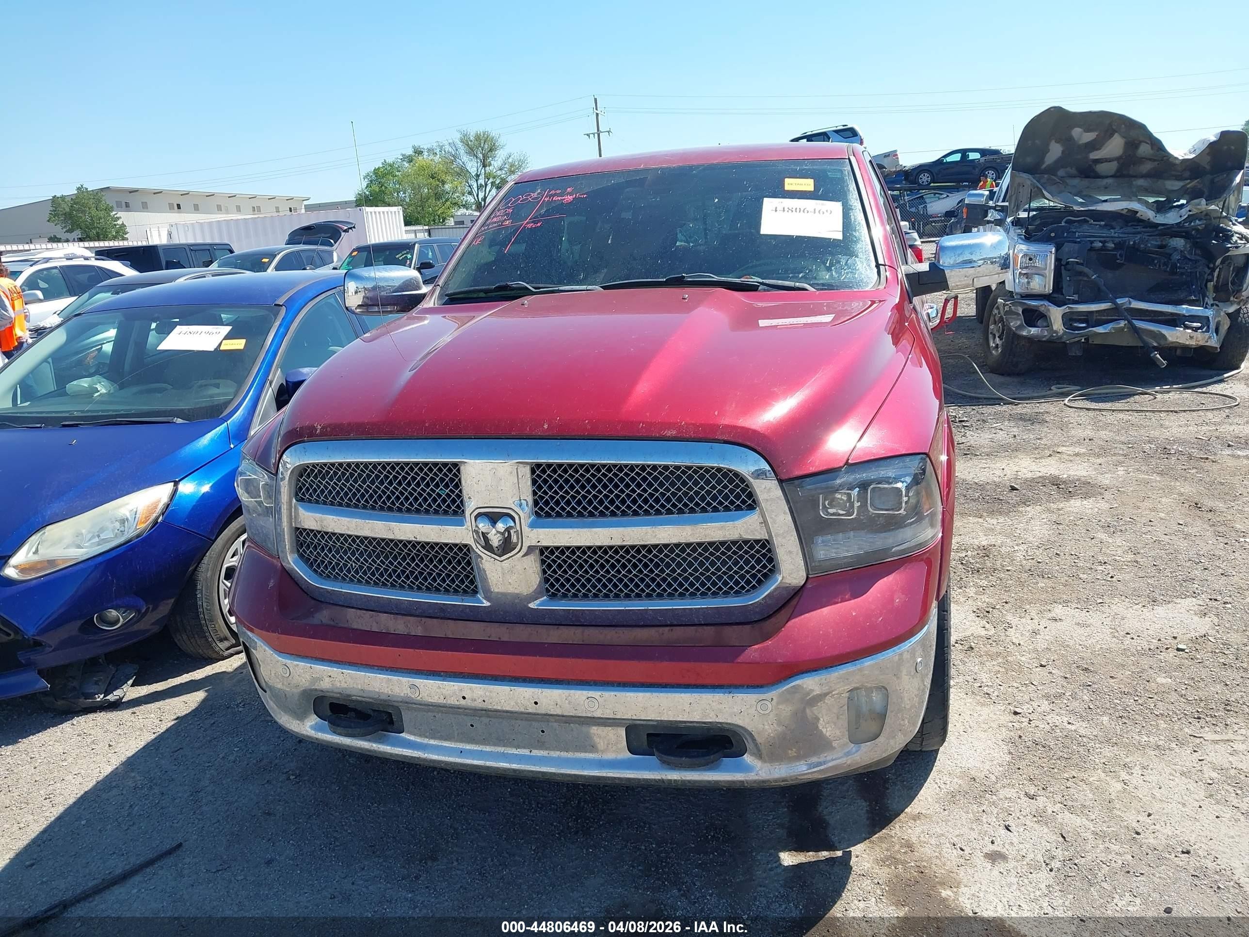 2014 Ram 1500 Longhorn Maroon vin: 1C6RR6PM8ES311316