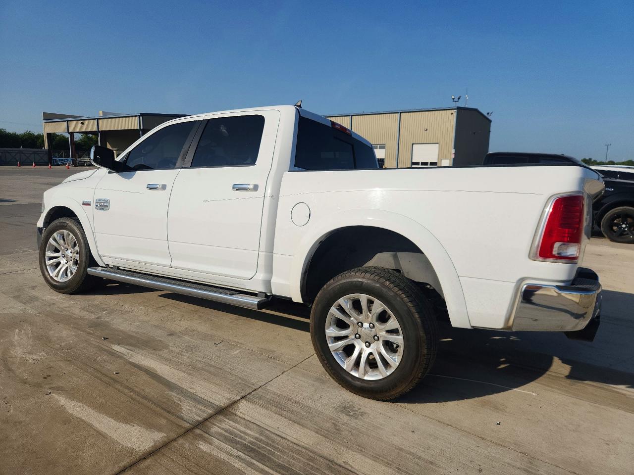 2015 Ram 1500 Longhorn White vin: 1C6RR6PT0FS676226