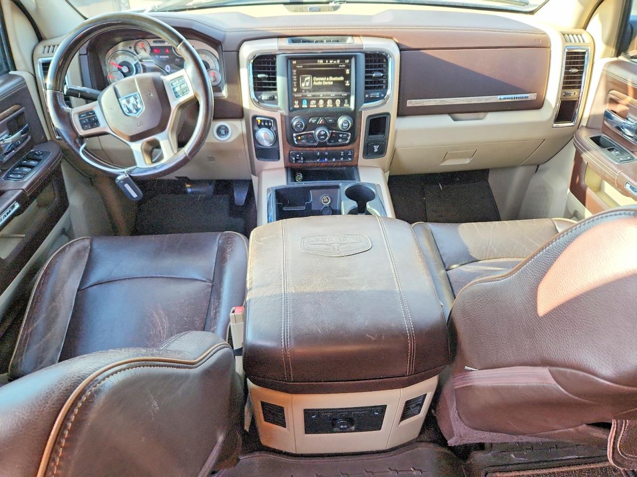 2015 Ram 1500 Longhorn Black vin: 1C6RR6PT1FS638875