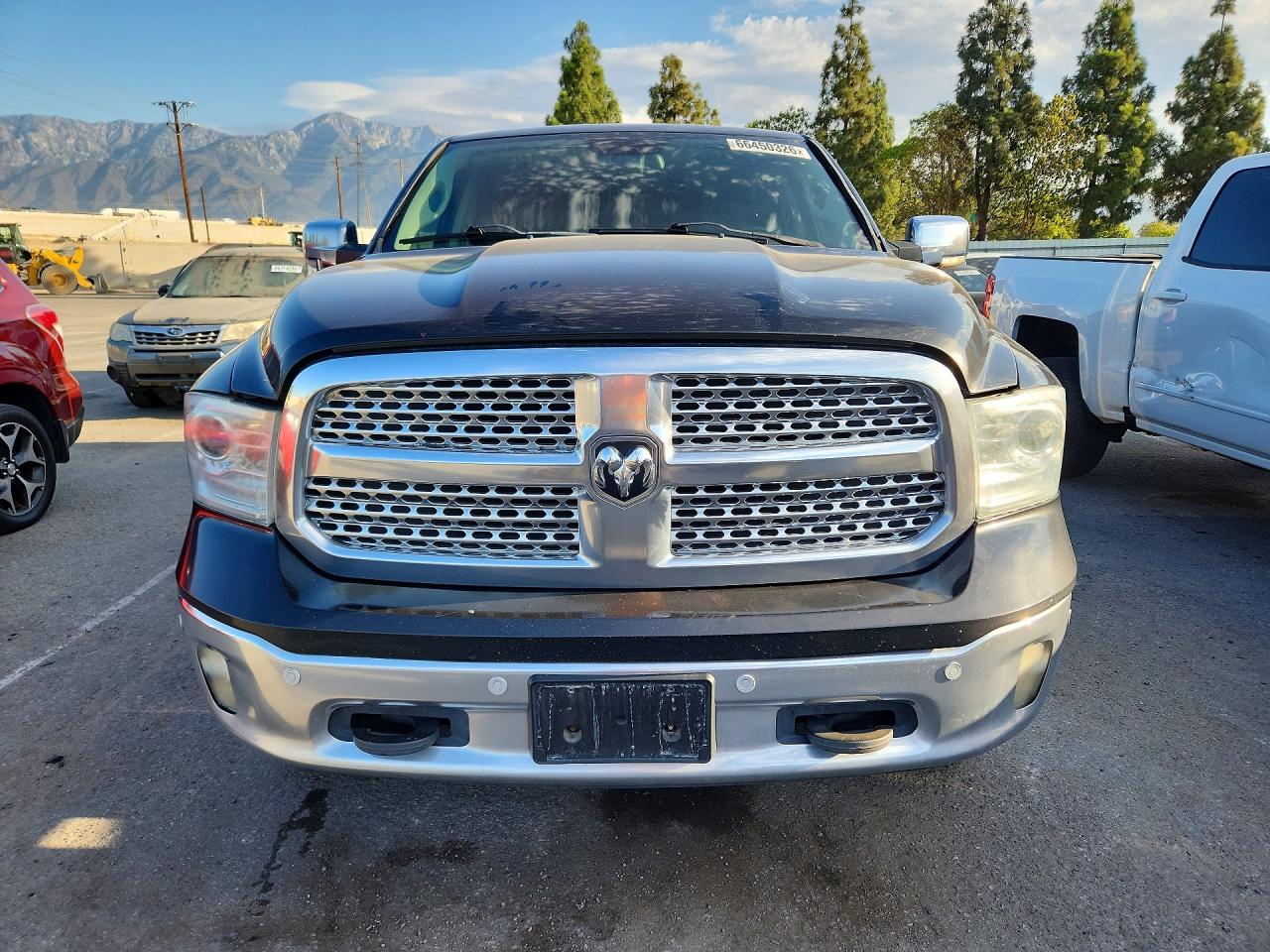 2015 Ram 1500 Longhorn Black vin: 1C6RR6PT1FS638875