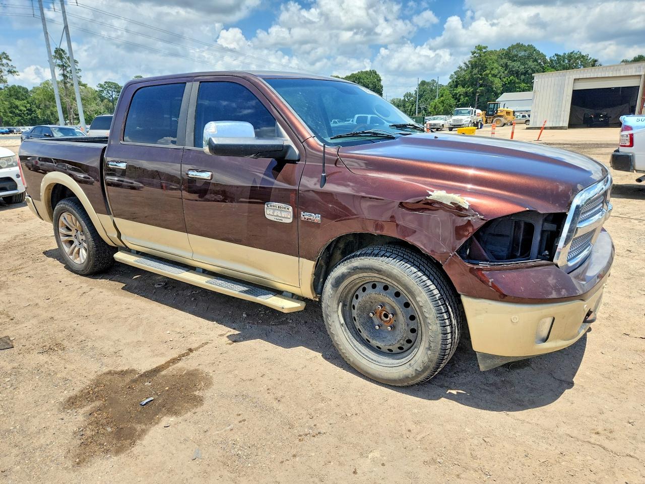 2014 Ram 1500 Longhorn Burgundy vin: 1C6RR6PT2ES206116