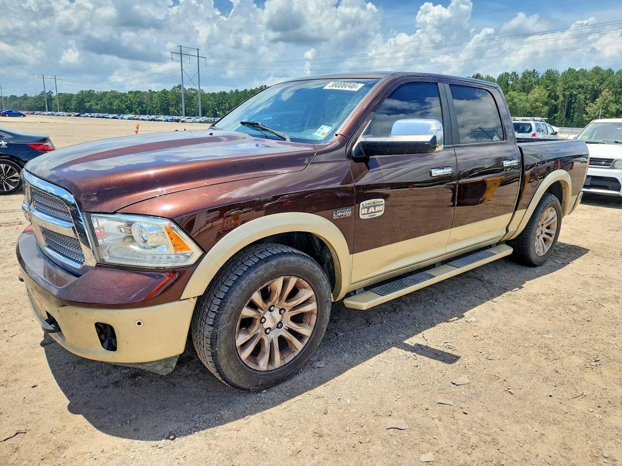 2014 Ram 1500 Longhorn Burgundy vin: 1C6RR6PT2ES206116