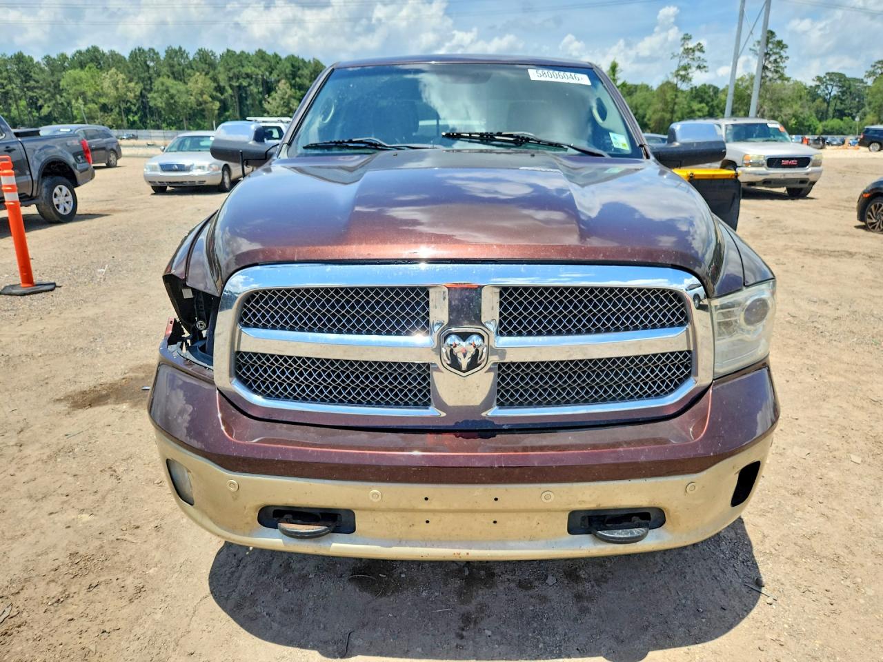 2014 Ram 1500 Longhorn Burgundy vin: 1C6RR6PT2ES206116