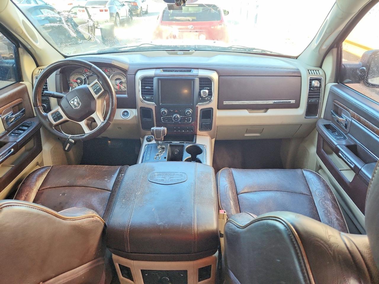 2013 Ram 1500 Longhorn White vin: 1C6RR6PT3DS517651