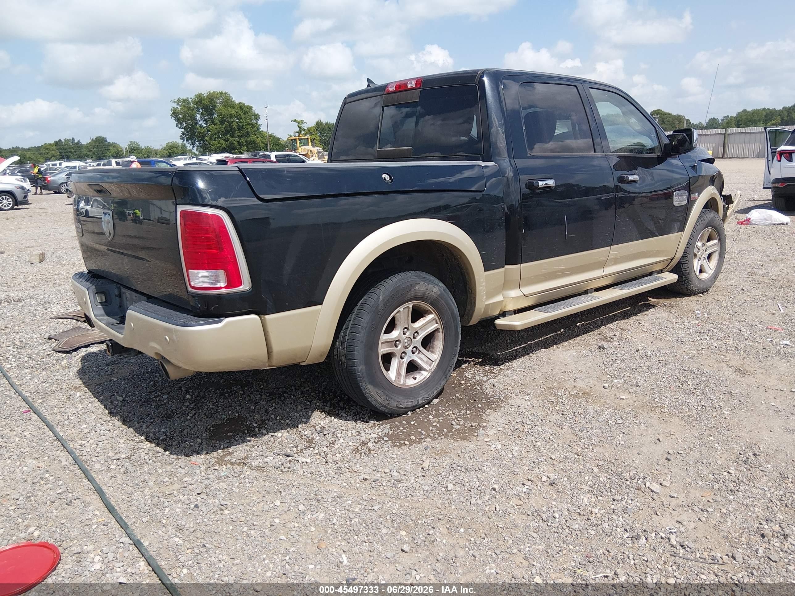2015 Ram 1500 Laramie Longhorn Black vin: 1C6RR6PT7FS535377