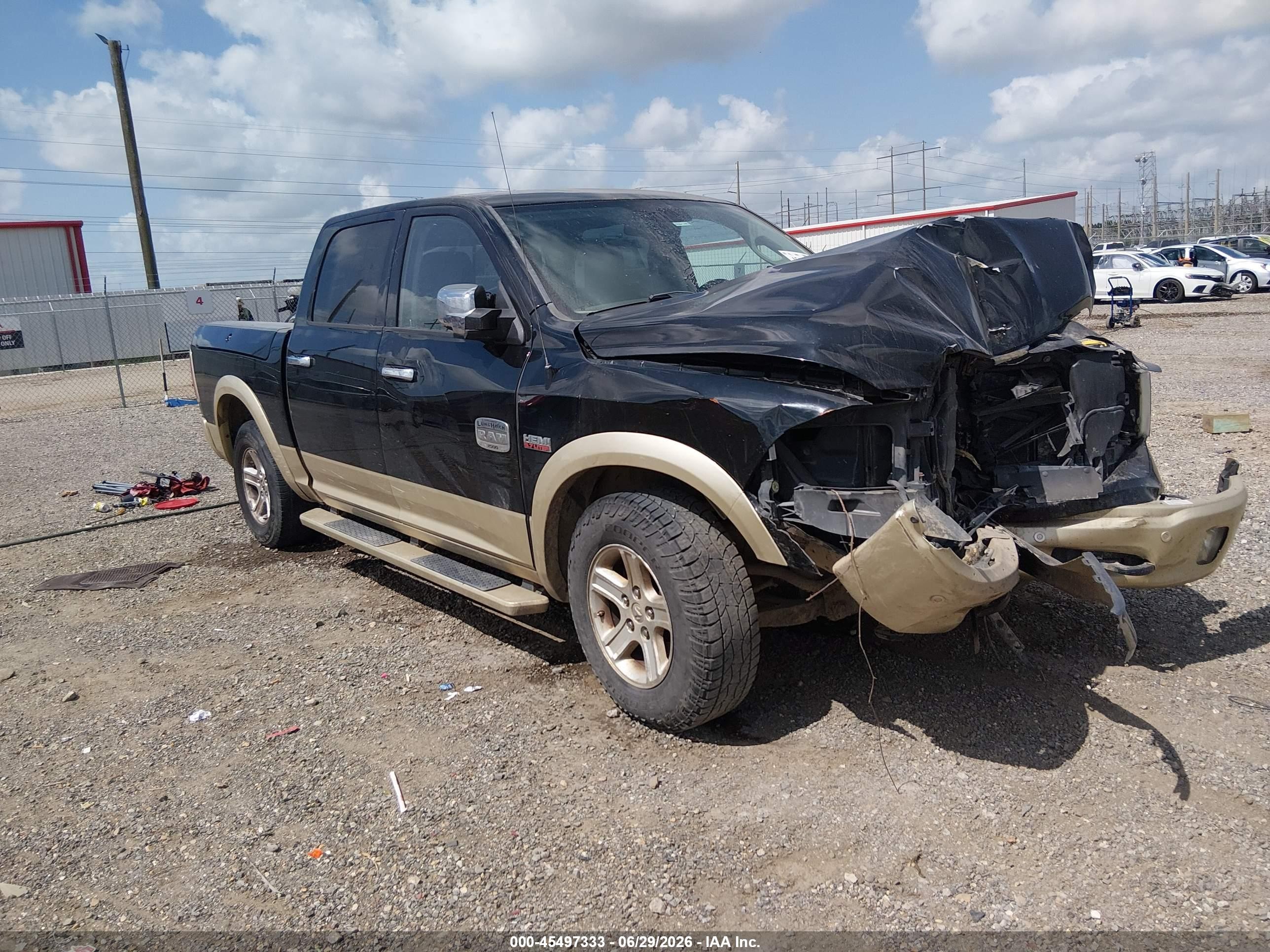 2015 Ram 1500 Laramie Longhorn Black vin: 1C6RR6PT7FS535377