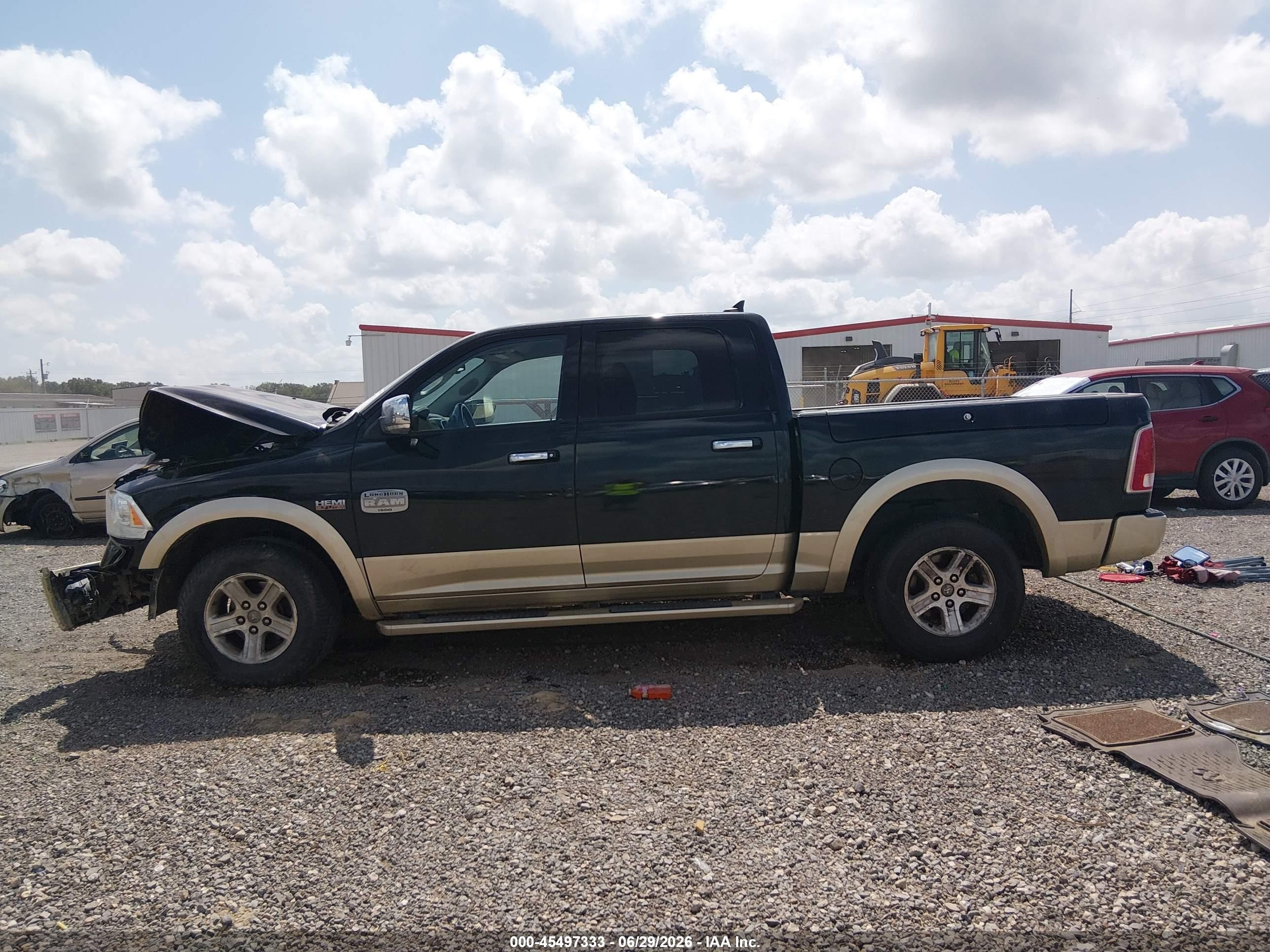 2015 Ram 1500 Laramie Longhorn Black vin: 1C6RR6PT7FS535377