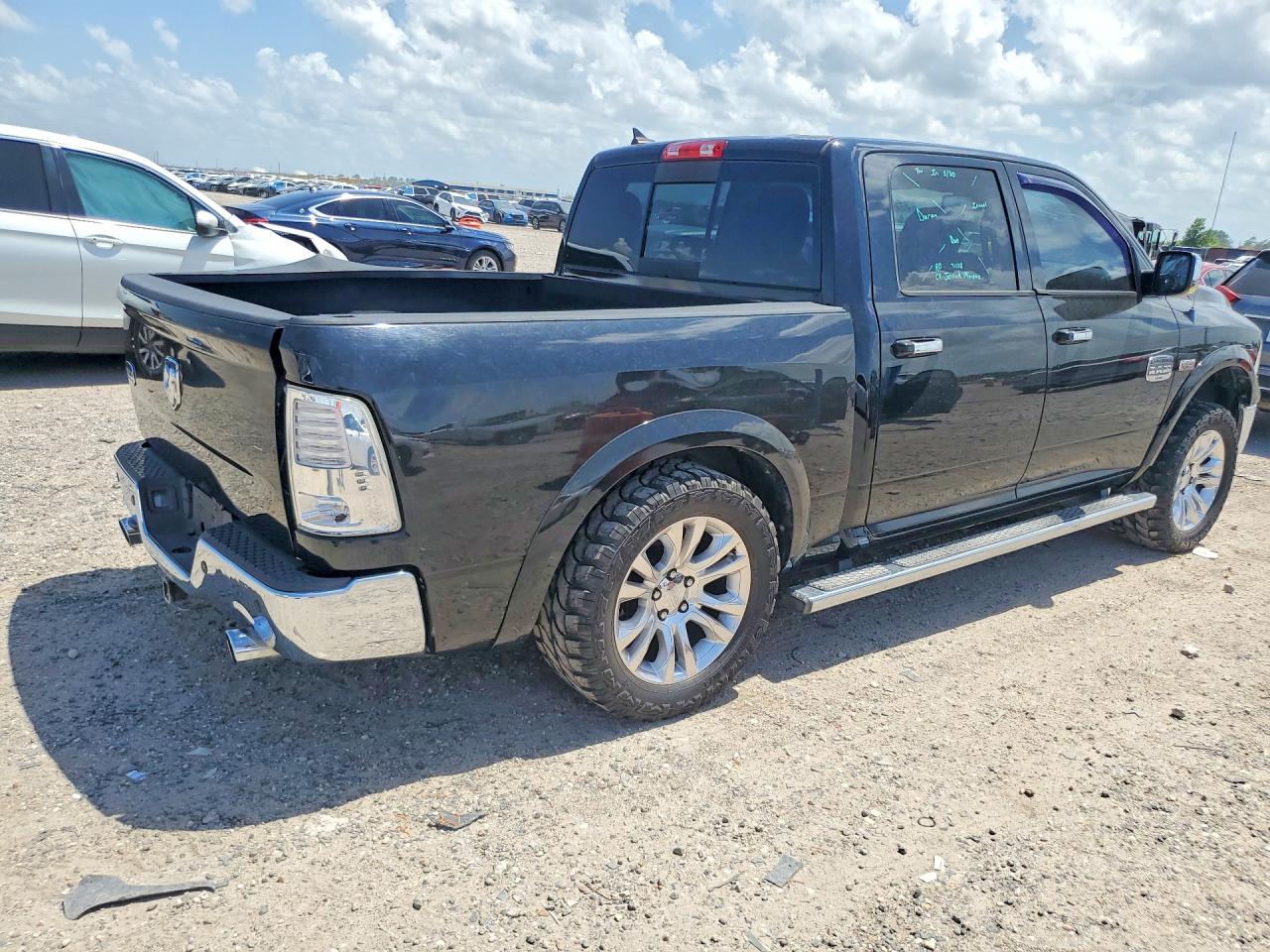 2013 Ram 1500 Longhorn Black vin: 1C6RR6PT8DS707588