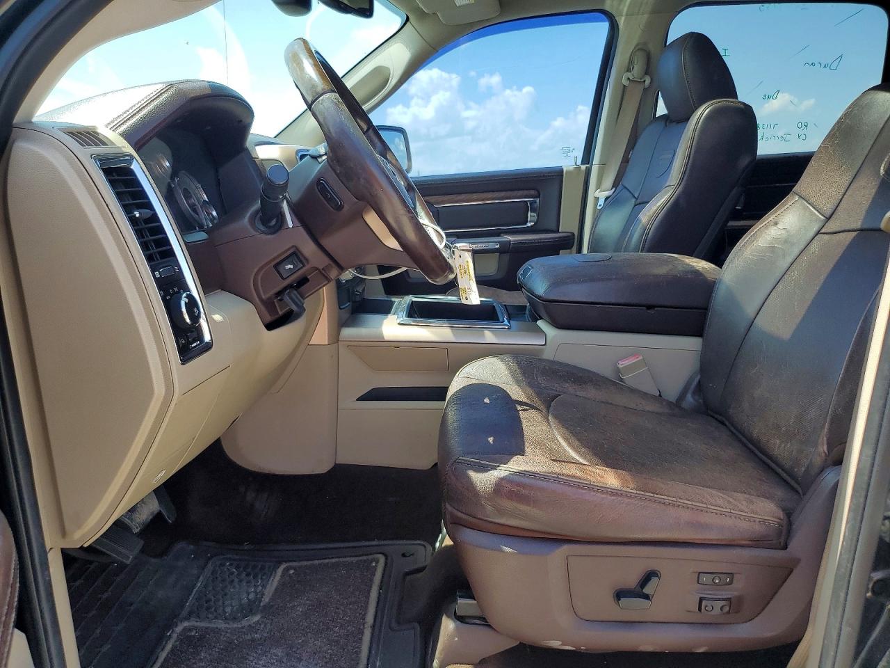 2013 Ram 1500 Longhorn Black vin: 1C6RR6PT8DS707588