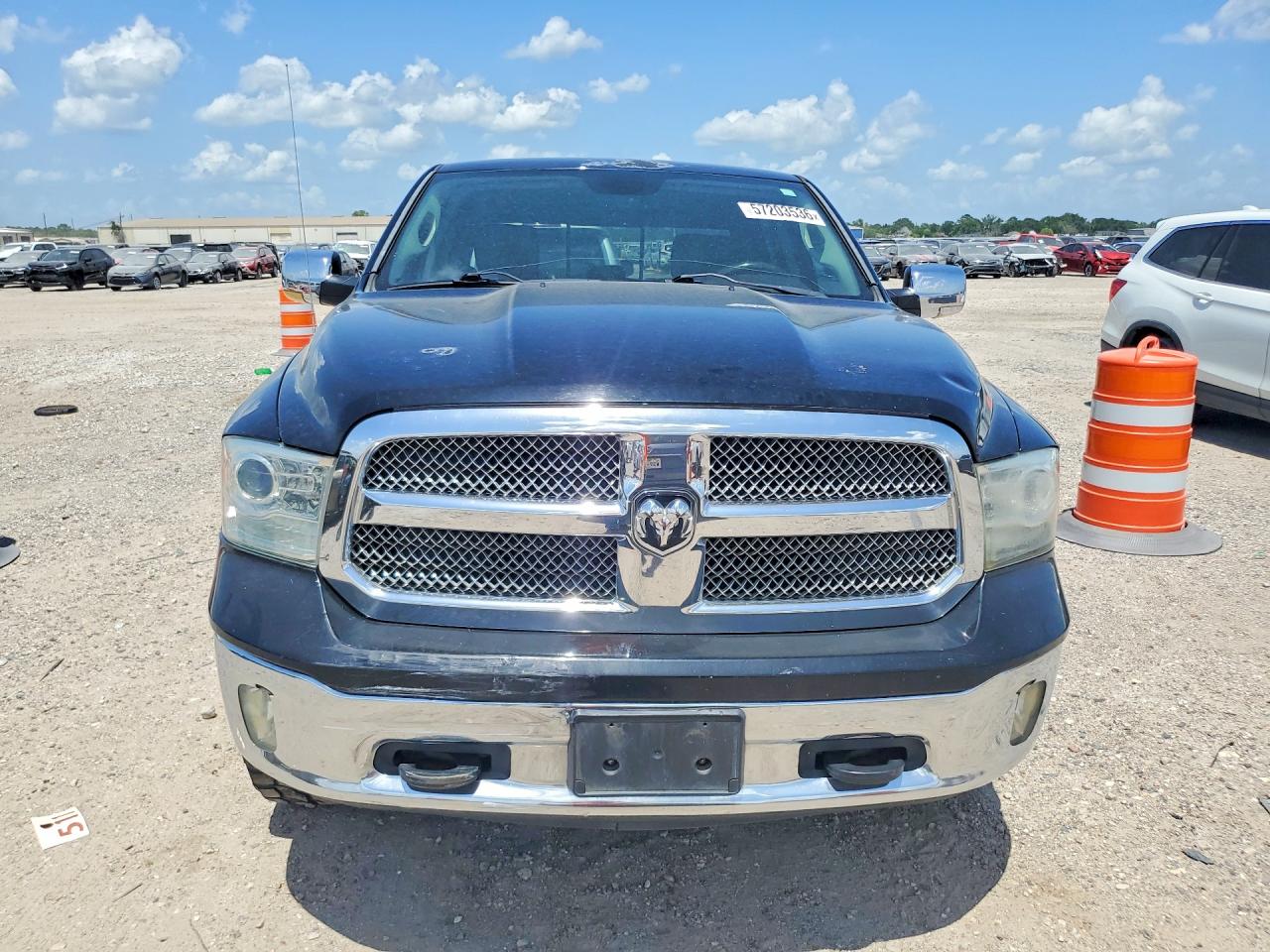 2013 Ram 1500 Longhorn Black vin: 1C6RR6PT8DS707588