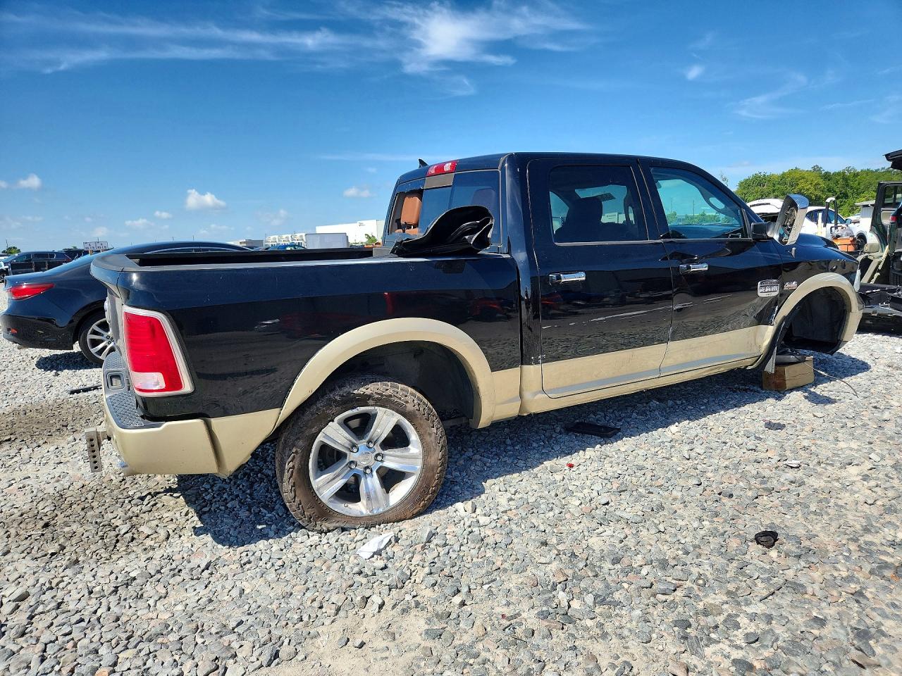 2014 Ram 1500 Longhorn Black vin: 1C6RR6PT8ES144480