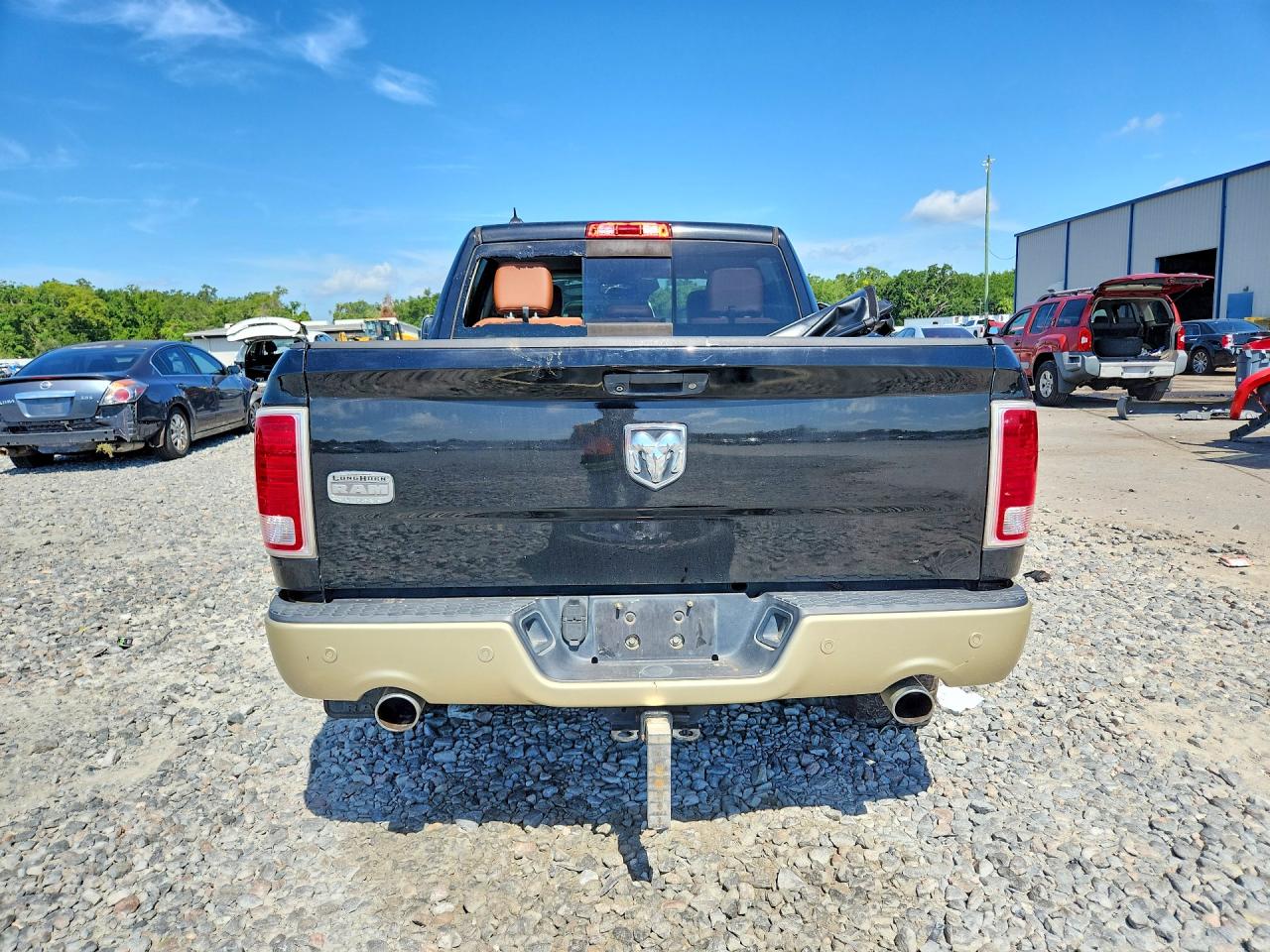 2014 Ram 1500 Longhorn Black vin: 1C6RR6PT8ES144480