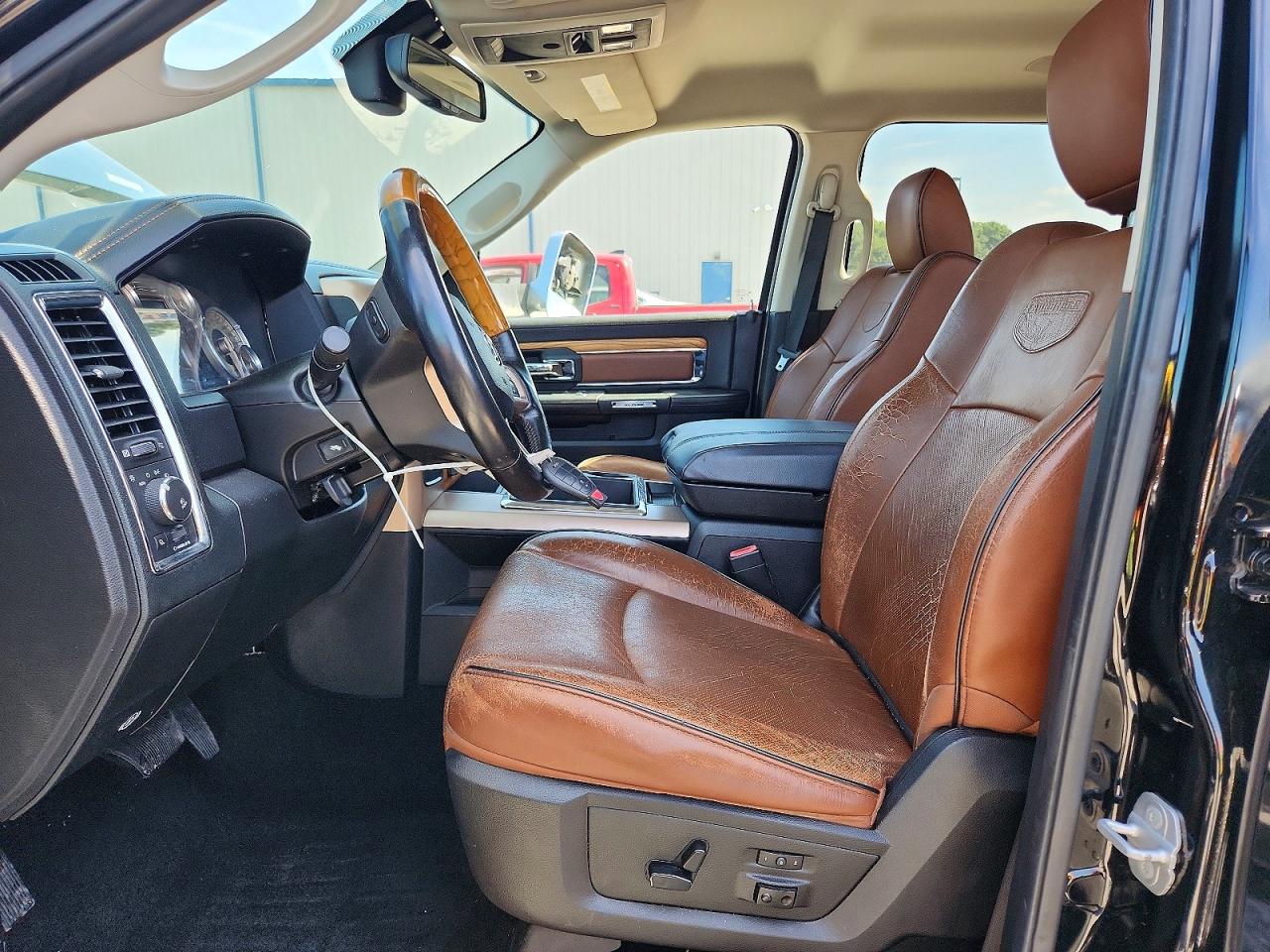 2014 Ram 1500 Longhorn Black vin: 1C6RR6PT8ES144480